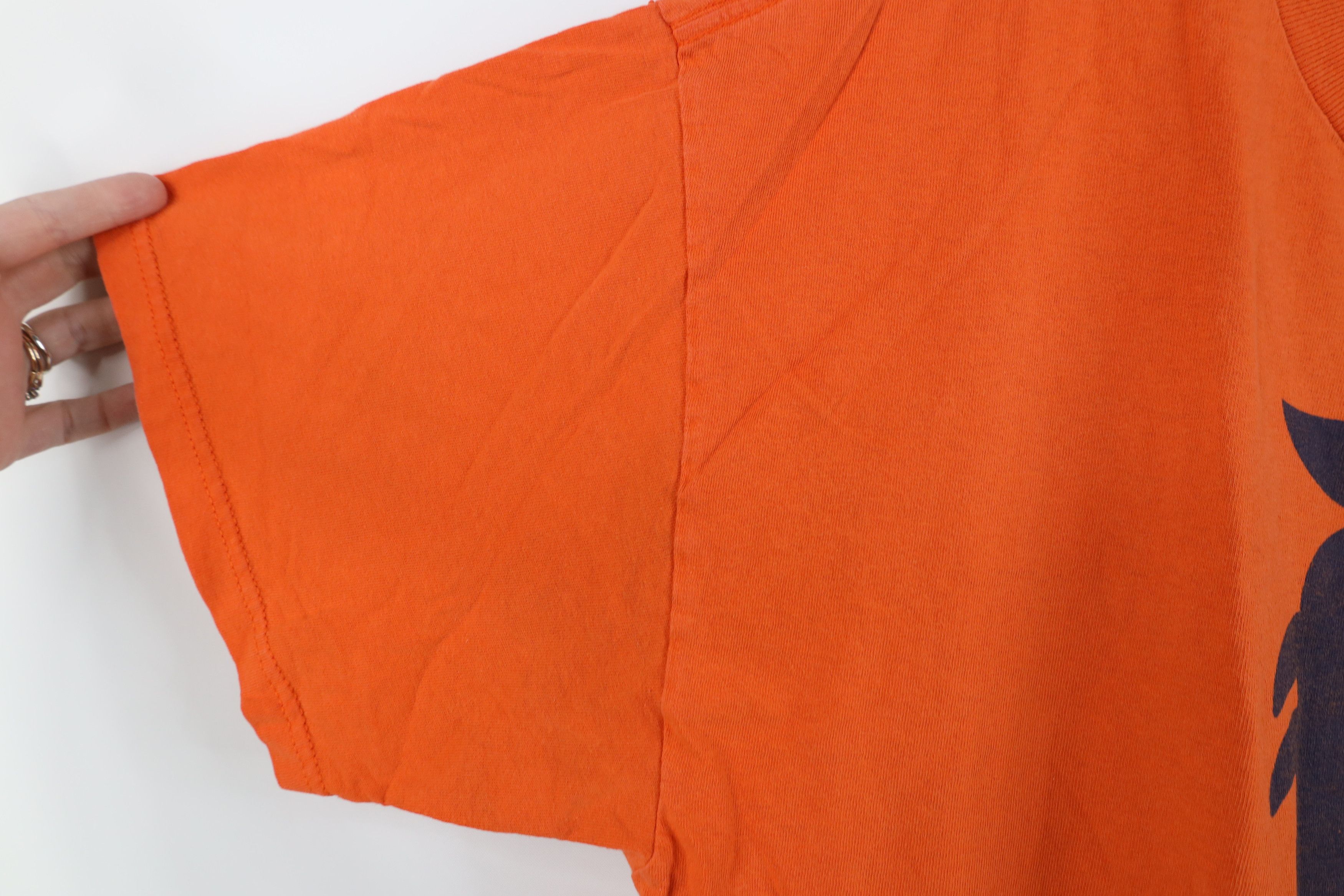 Vintage Vintage Y2K English D Detroit Tigers Baseball T-Shirt Orange Size US XL / EU 56 / 4 - 8 Thumbnail
