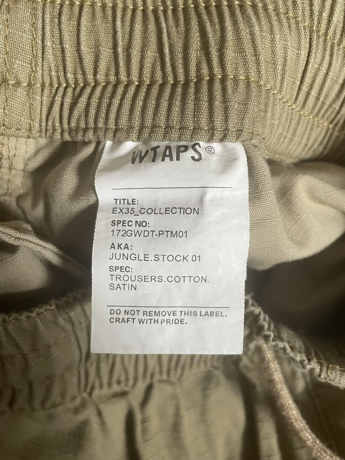 Wtaps Wtaps Jungle Cargo Trousers Size US 34 / EU 50 - 5 Thumbnail