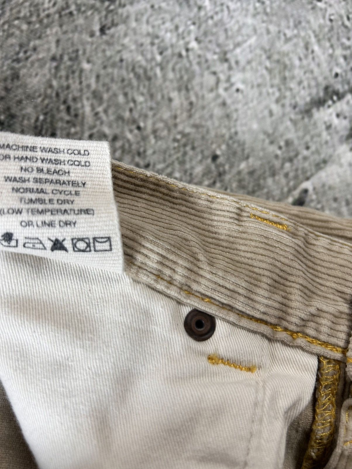 Evisu × Vintage Evisu corduroy pants vintage cords red beige seagulls Size US 30 / EU 46 - 13 Thumbnail