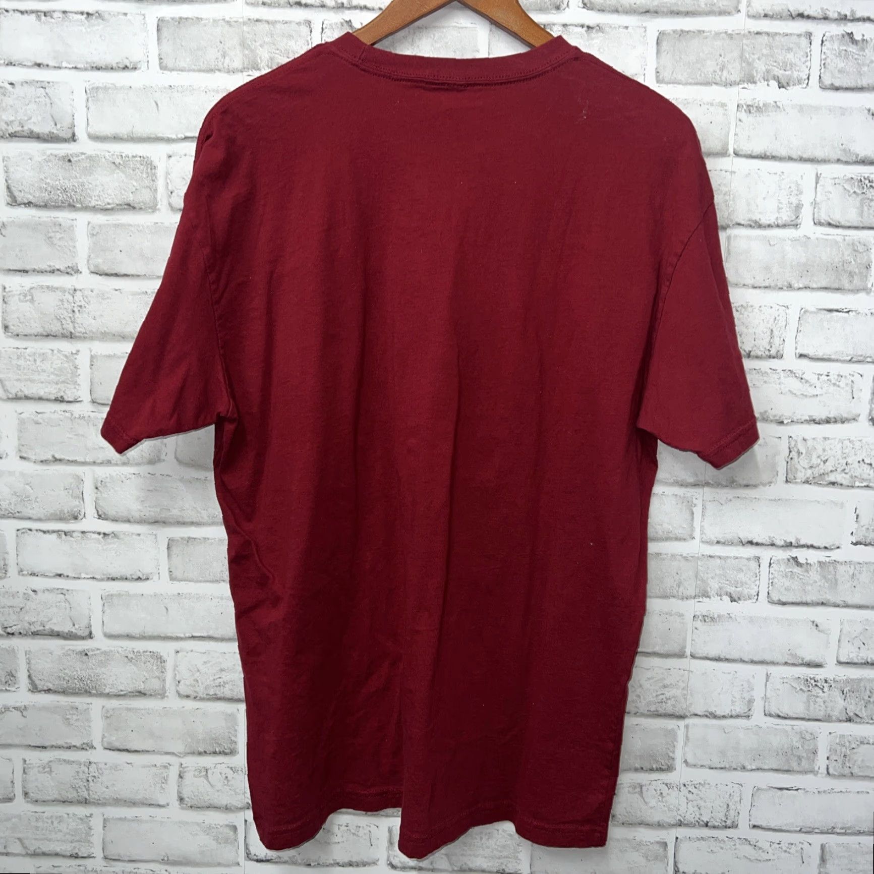 Vintage Grunt Style Red Graphic T-Shirt Mens Size L Size US L / EU 52-54 / 3 - 2 Thumbnail