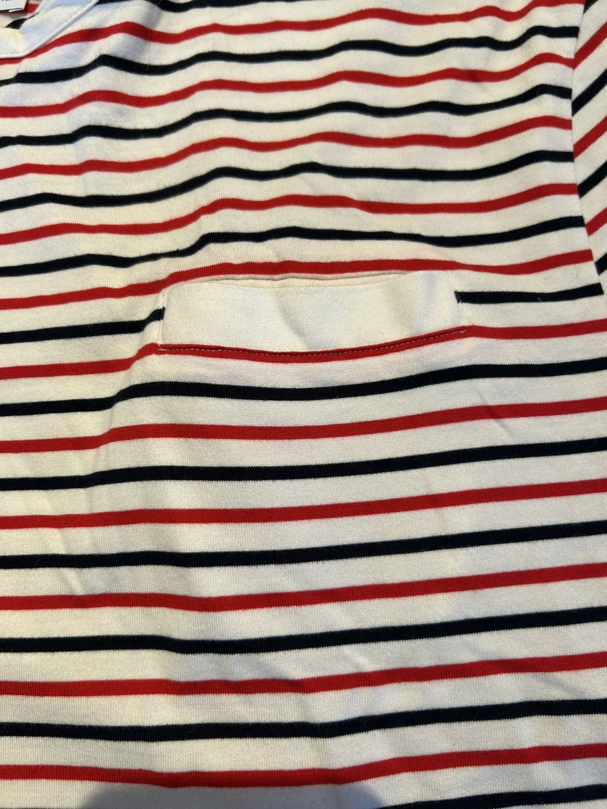 Thom Browne Thom Browne Japanese cotton striped t shirt Size US XL / EU 56 / 4 - 2 Thumbnail