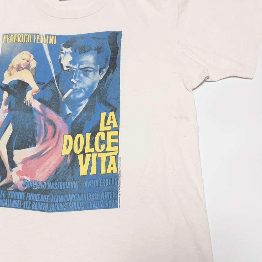 Vintage Vintage La Dolce Vita Tee Size US L / EU 52-54 / 3 - 5 Thumbnail