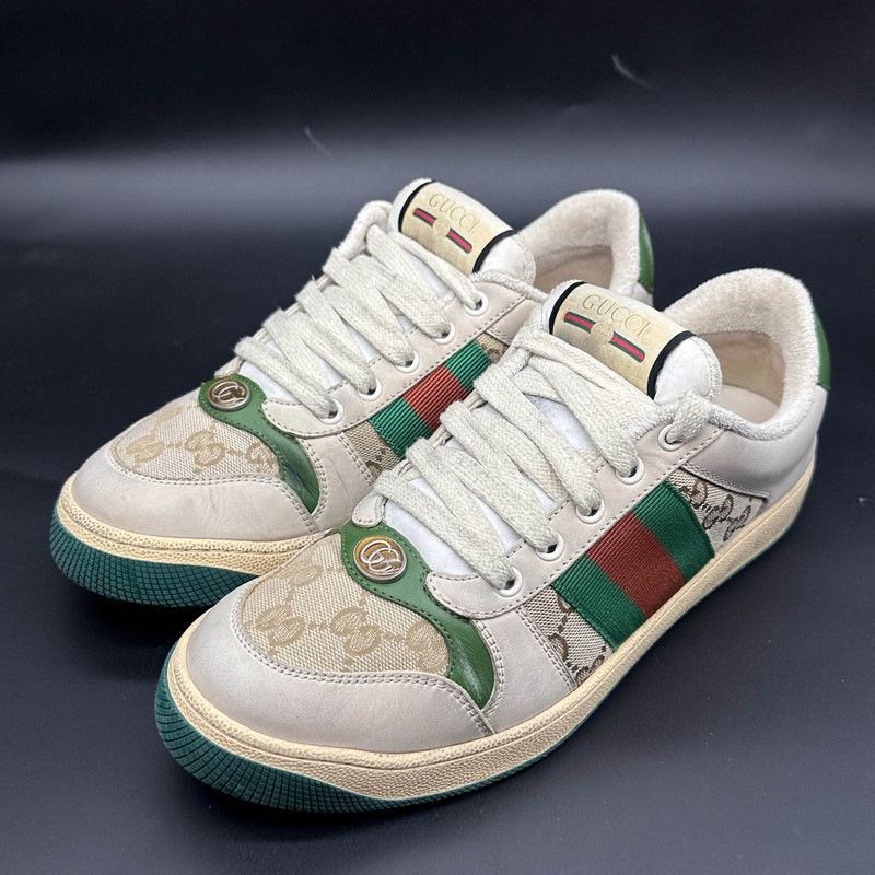 Gucci Gucci Screener Dirty Sneakers for Men 0079 Size US 7.5 / EU 40-41 - 1 Thumbnail
