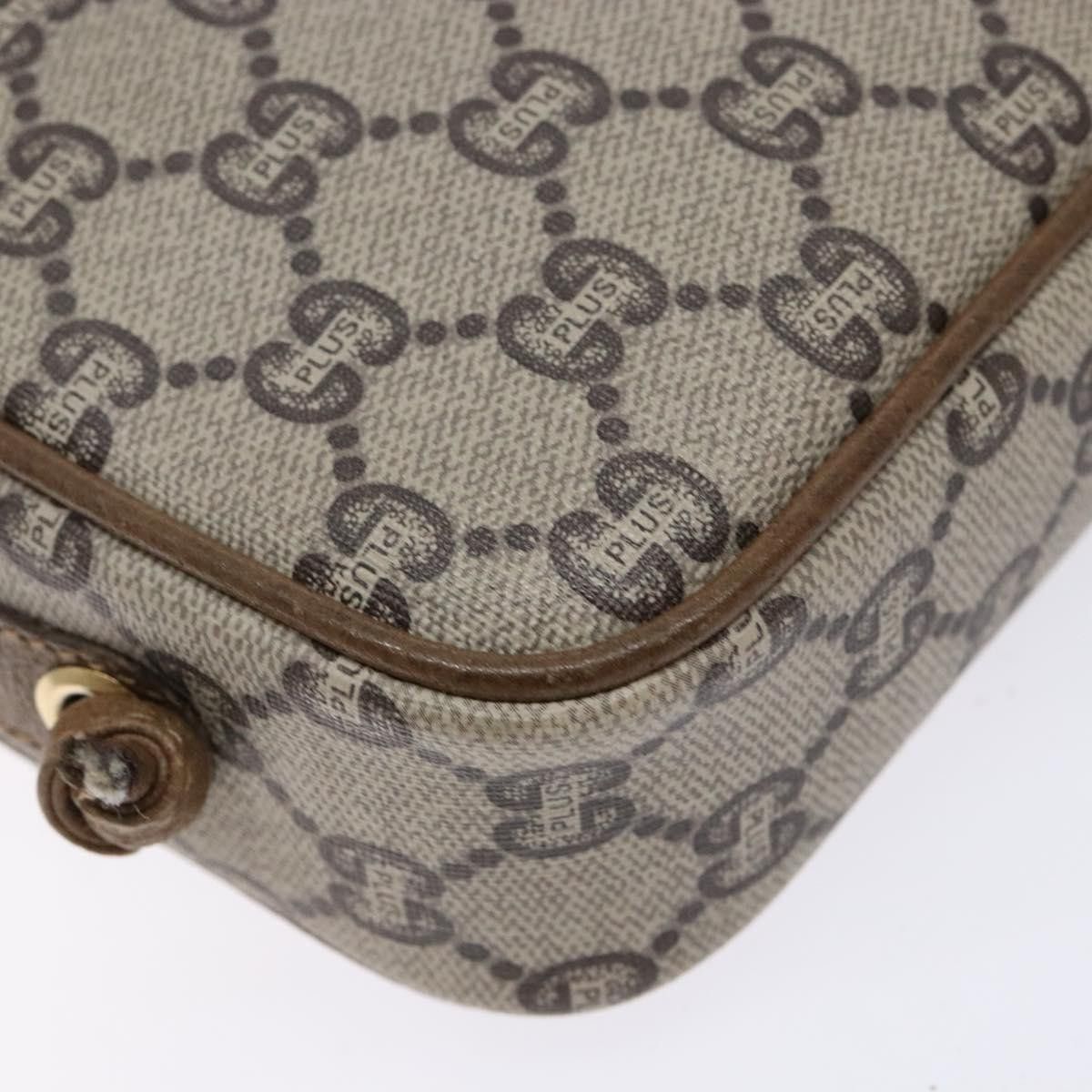 Gucci GUCCI GG Plus Supreme Shoulder Bag Pvc Beige Gold Size ONE SIZE - 13 Thumbnail