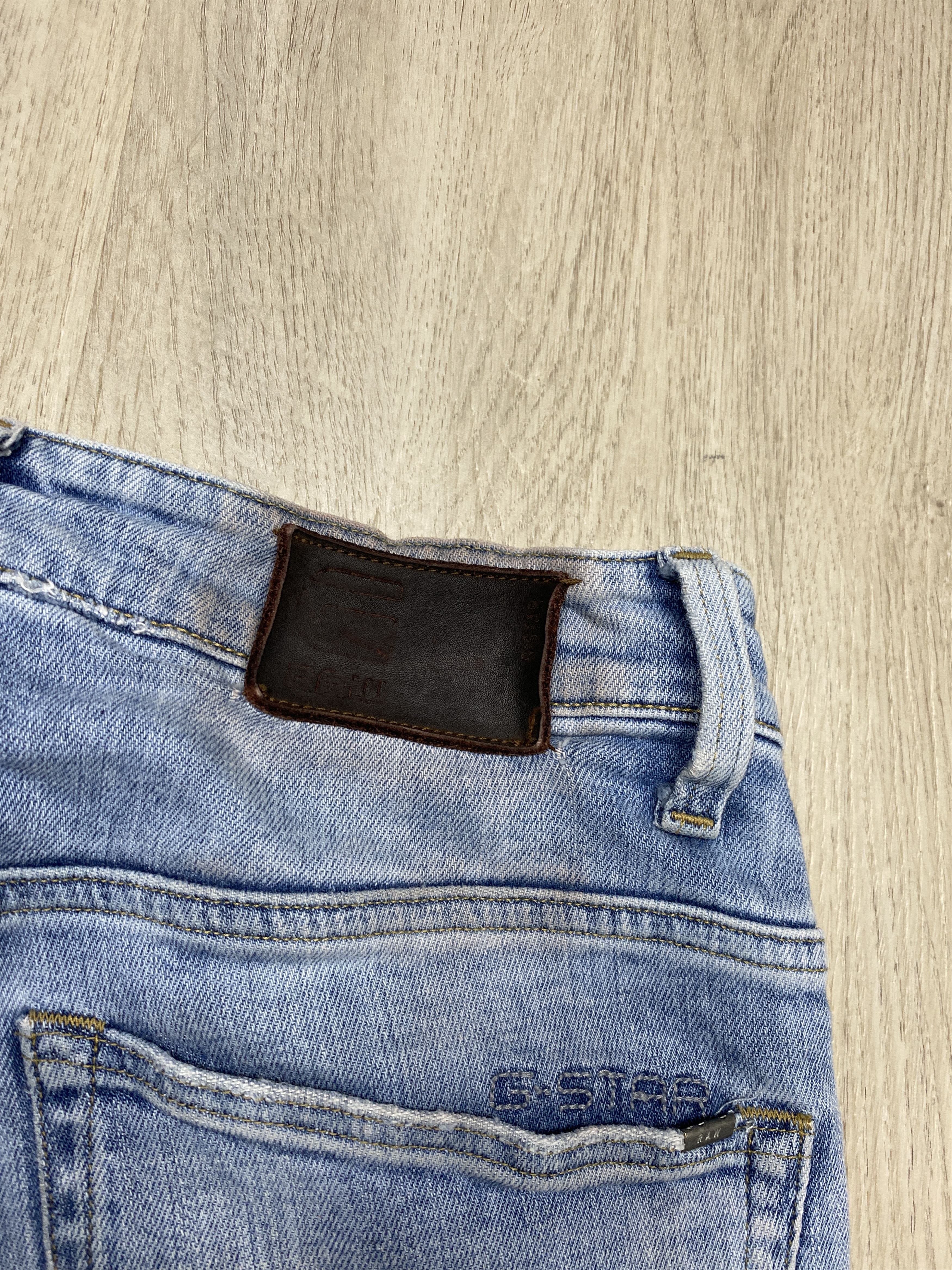 G-Star G Star Raw 3301 Vintage Mens Denim Pants Jeans Size US 30 / EU 46 - 3 Thumbnail