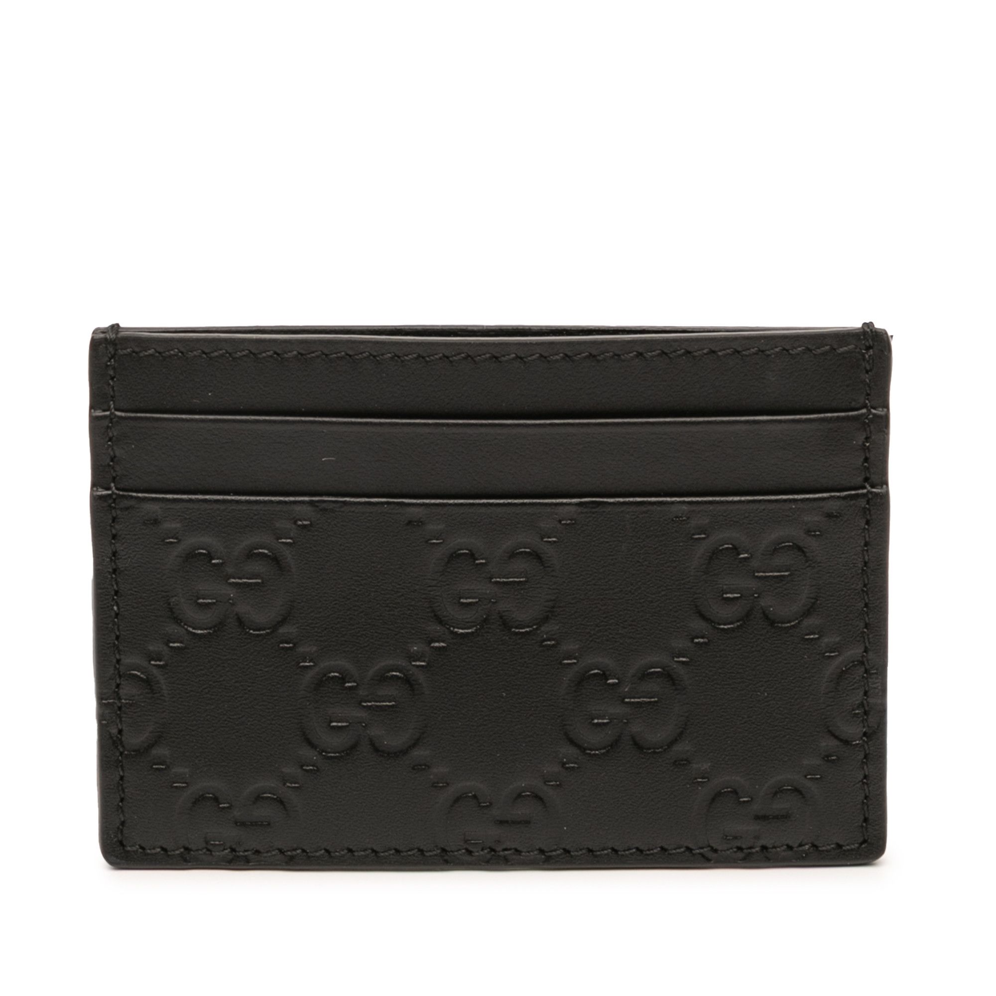 Gucci Gucci Guccissima Card Holder Size ONE SIZE - 1 Thumbnail