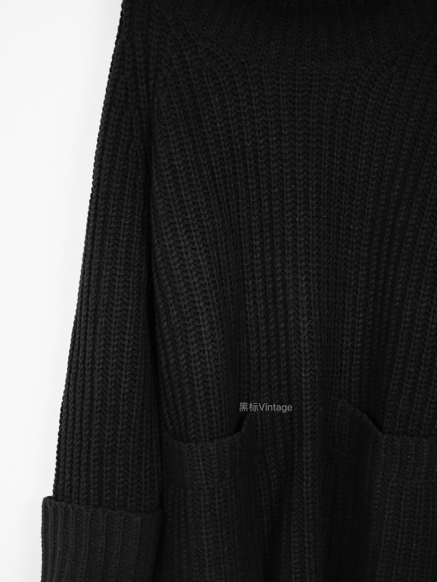 Yohji Yamamoto Yohji Yamamoto 18AW Vtg Thick Turt Cuffed Sweater Wmn Size US M / EU 48-50 / 2 - 4 Thumbnail