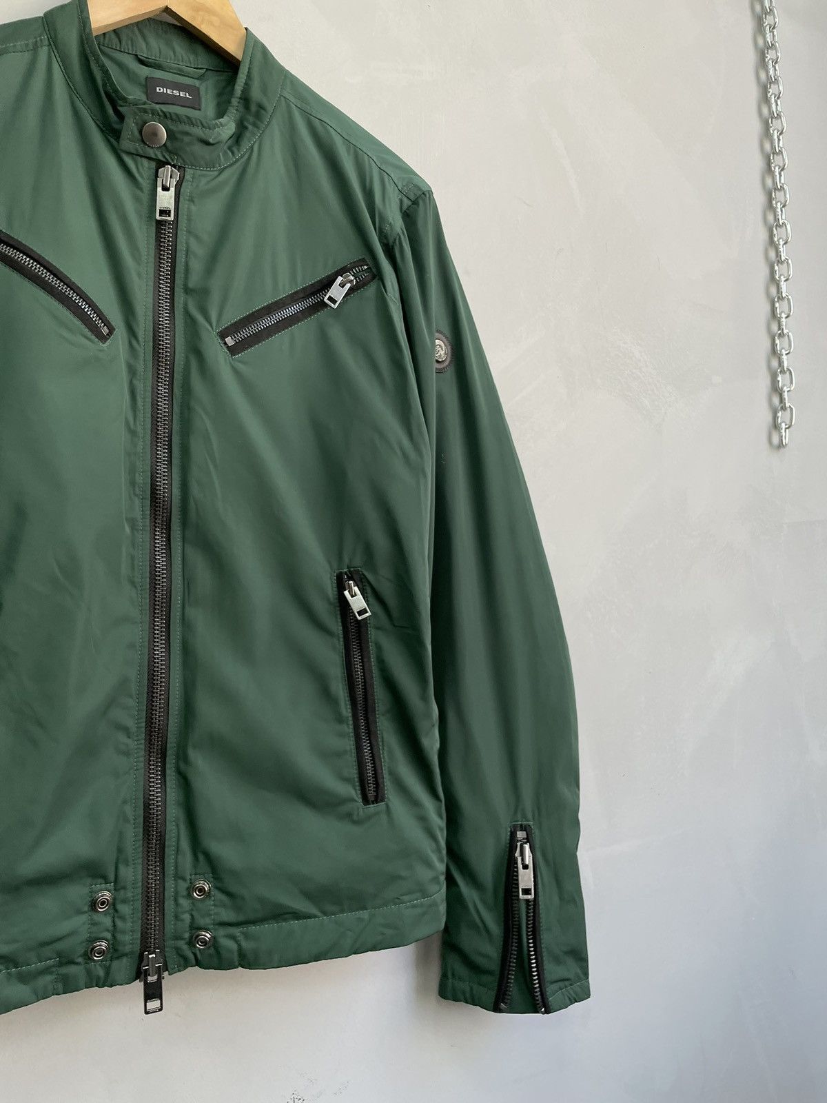Diesel Racing zipper Diesel rare light jacket y2k Size US M / EU 48-50 / 2 - 4 Thumbnail