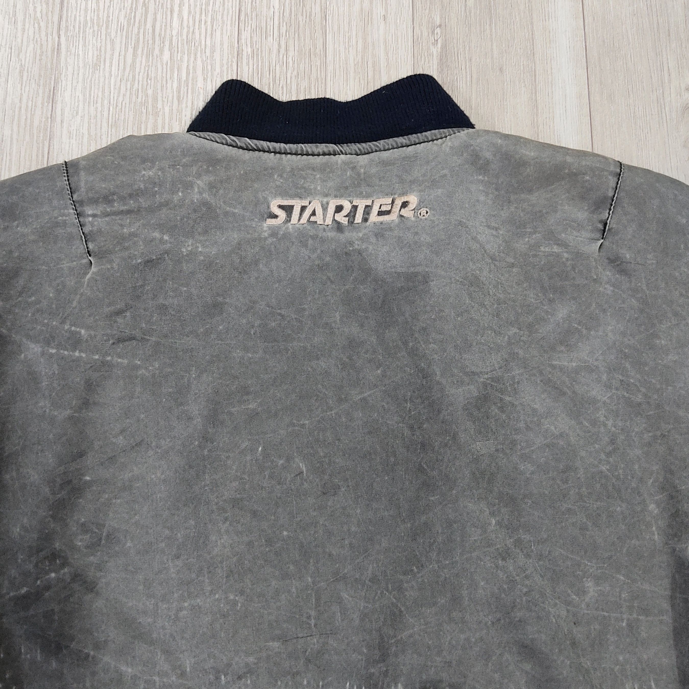 Starter Vintage Faded Grey Starter USA Bomber Jacket Size US L / EU 52-54 / 3 - 13 Thumbnail