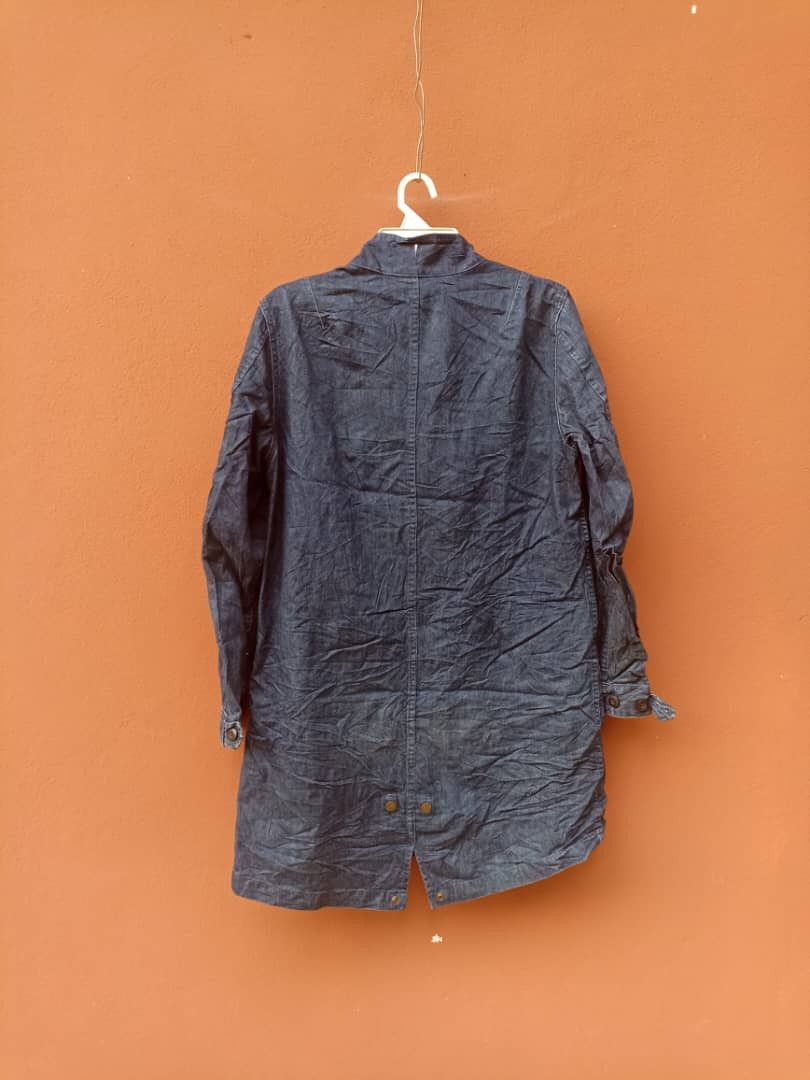 Japanese Brand × Vintage J. JERRY Men Long Denim Jacket Size US M / EU 48-50 / 2 - 2 Thumbnail