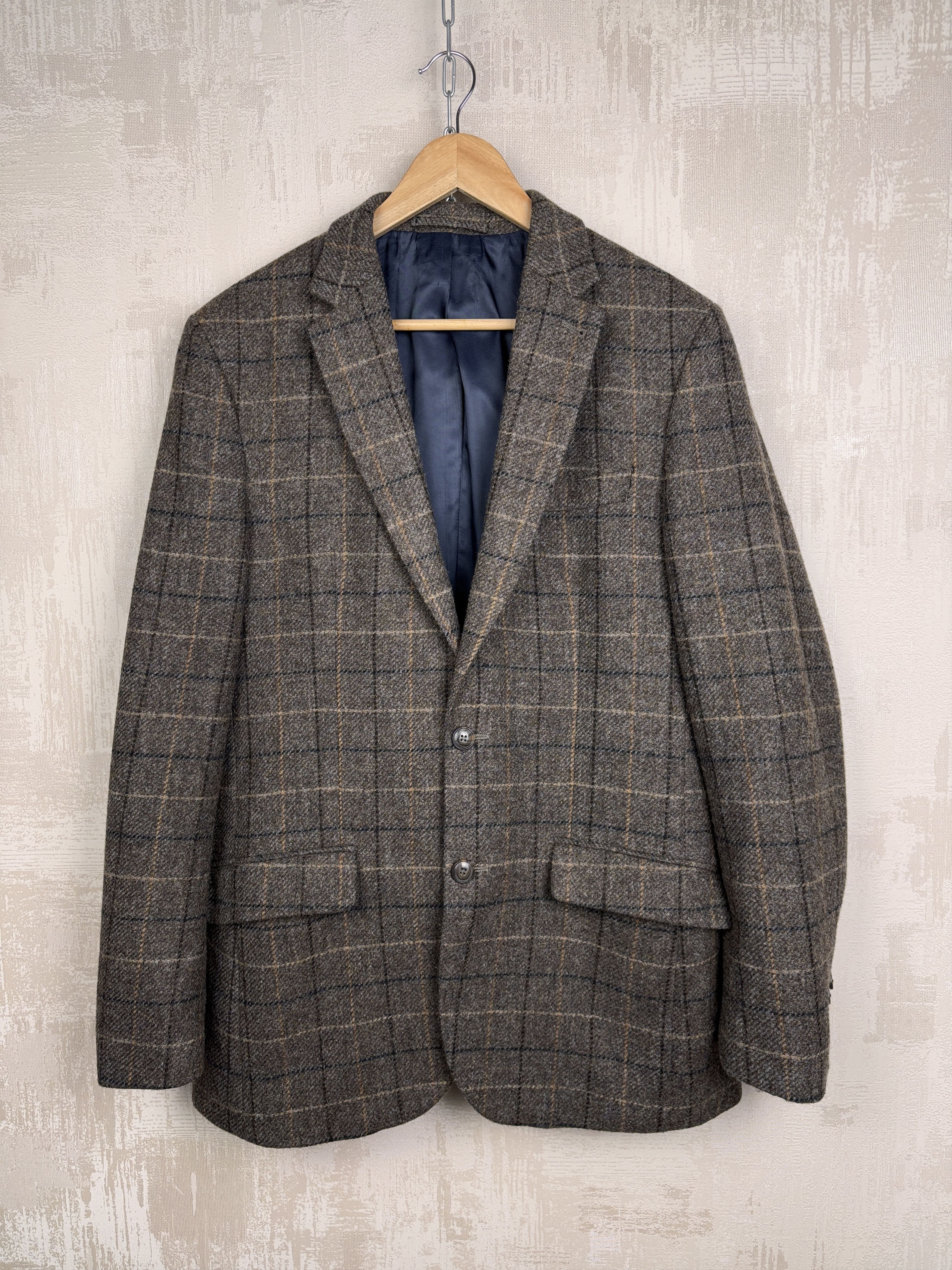 Marks & Spencer Marks & Spencer Moon Tweed Luxury Wool Blazer Jacket Mens Size US M / EU 48-50 / 2 - 2 Thumbnail