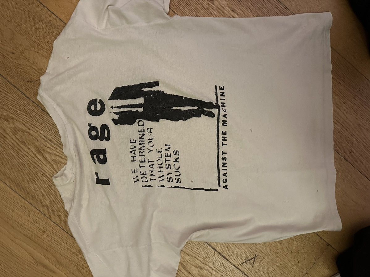 Rage Against The Machine × Vintage Rage against the machine Size US XL / EU 56 / 4 - 4 Thumbnail