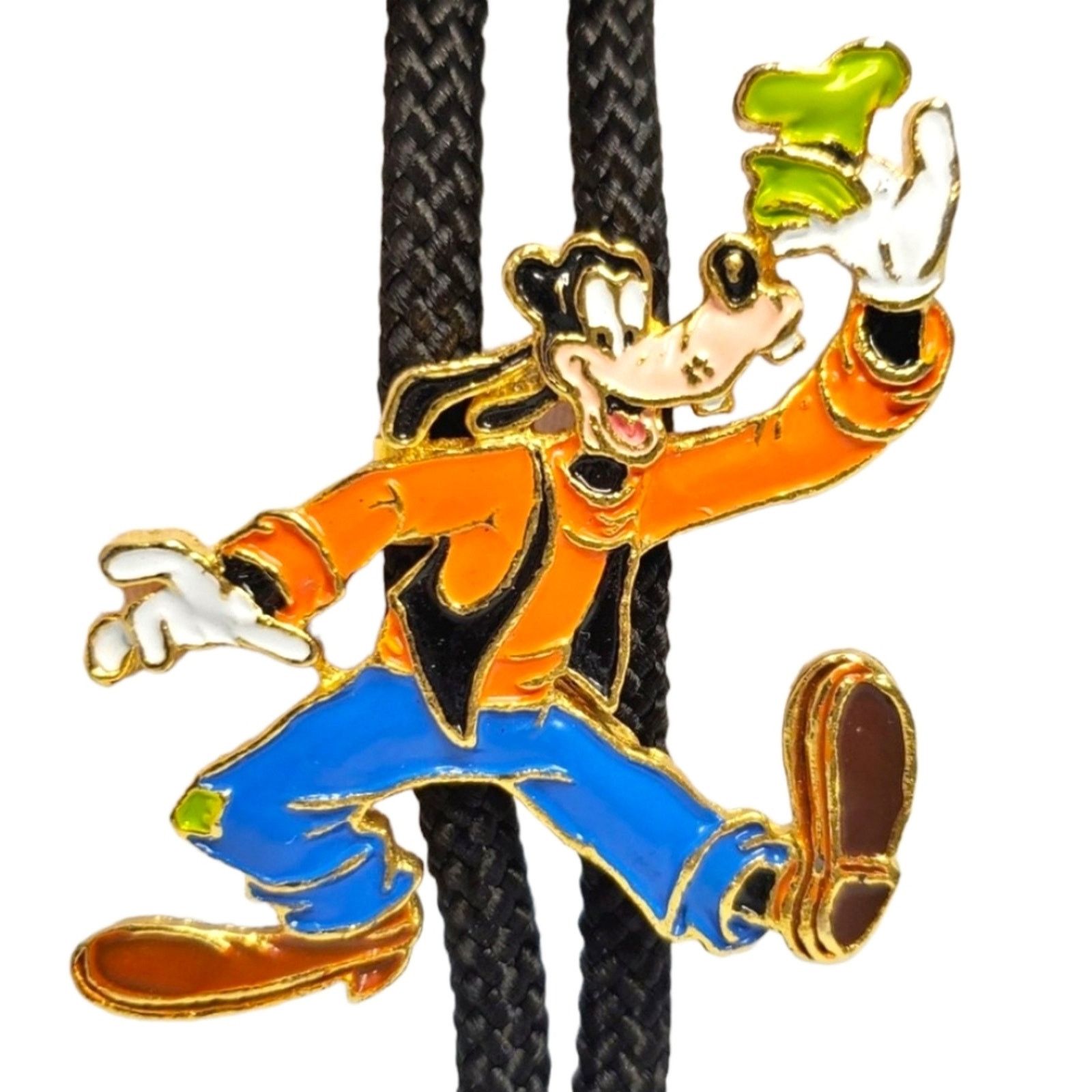 Disney Disney Goofy 2000 Black Bolo Tie - Western Accessory Size ONE SIZE - 1 Thumbnail