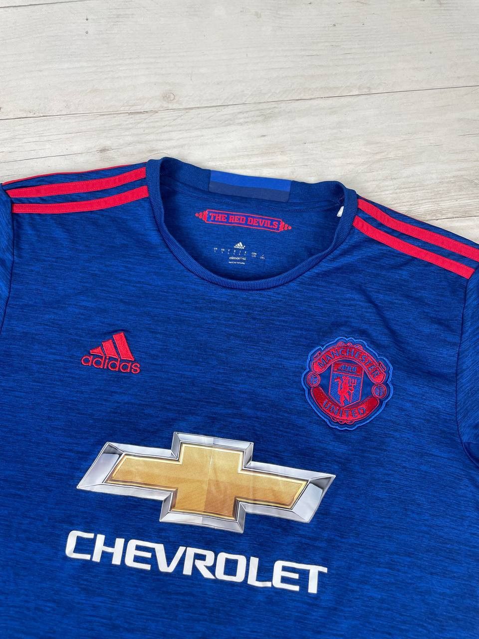 Adidas MANCHESTER UNITED 2016 2017 Smalling #12 AWAY Shirt JERSEY Size US L / EU 52-54 / 3 - 3 Thumbnail