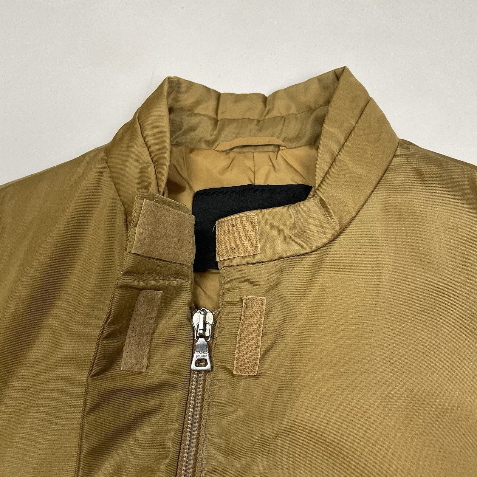 Prada Prada Nylon Trench Jacket Insulated Coat Yellow Size 42 M Size M / US 6-8 / IT 42-44 - 4 Thumbnail