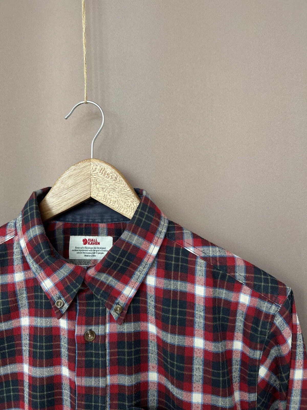 Fjallraven Fjallraven Stig Flannel Button Shirt Mens Size M Slim Fit Size US M / EU 48-50 / 2 - 6 Thumbnail