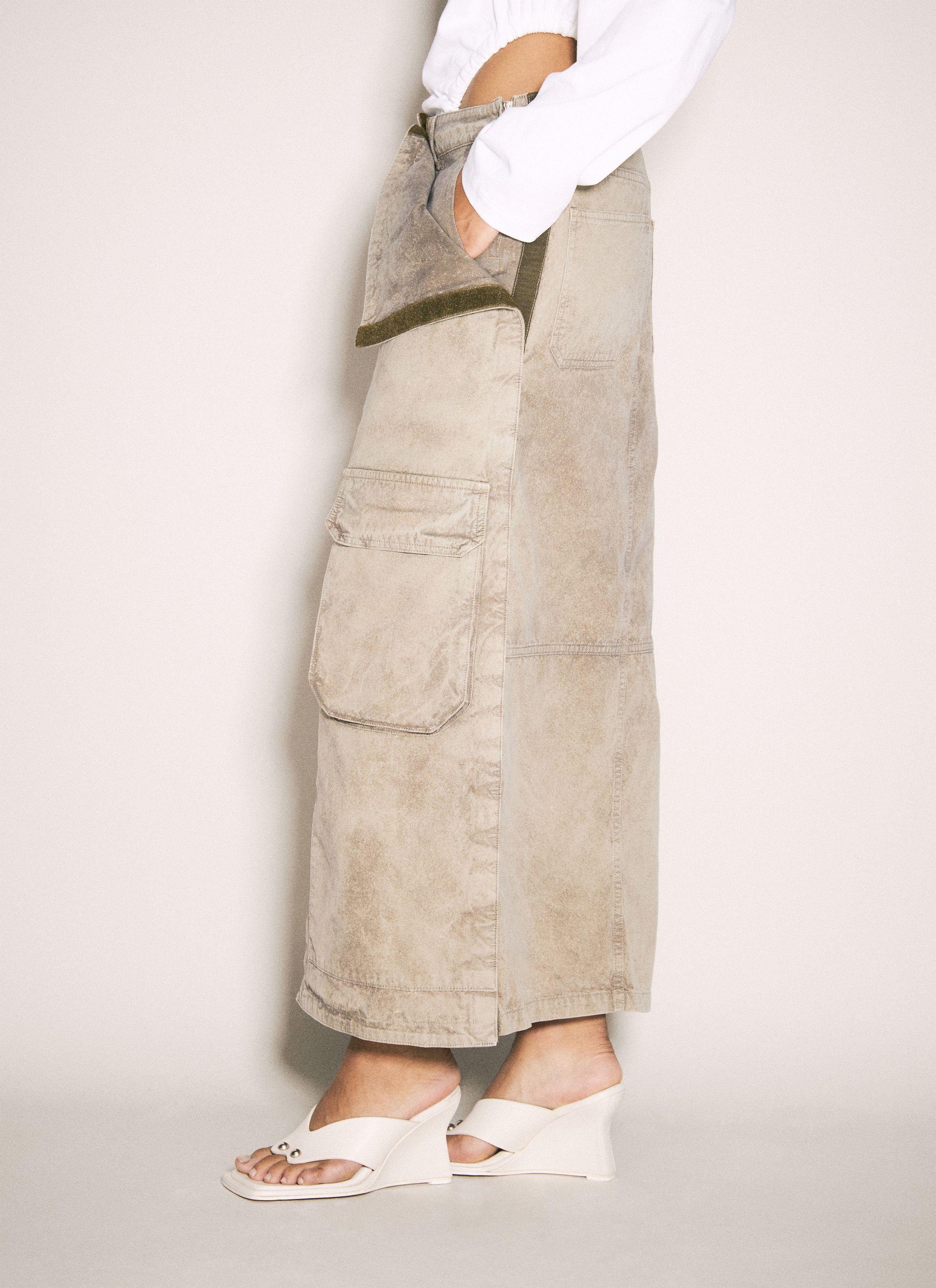 Y/Project Cargo Maxi Skirt Size 27" / US 4 / IT 40 - 1 Thumbnail