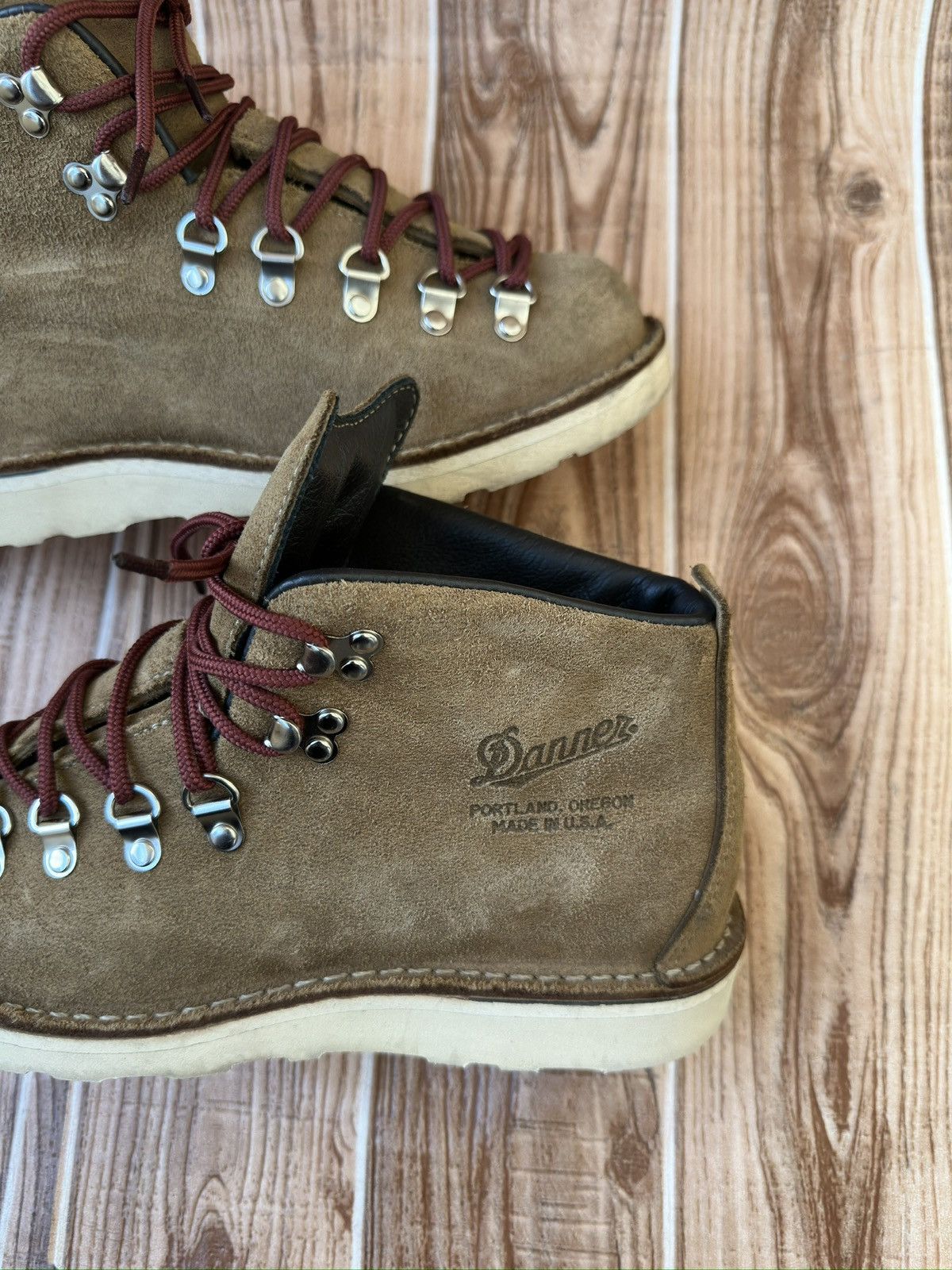 Danner DANNER Mountain Light Overton Gore-tex Brown Boots Size US 7 / EU 40 - 10 Thumbnail
