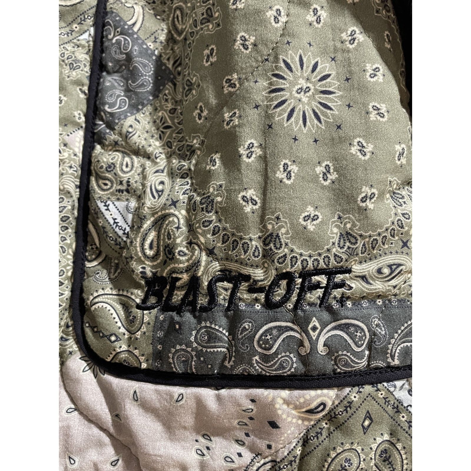 Other BLAST-OFF GREEN QUILTED PATCHWORK JACKET SIZE 48 (US XL) Size US XL / EU 56 / 4 - 2 Thumbnail