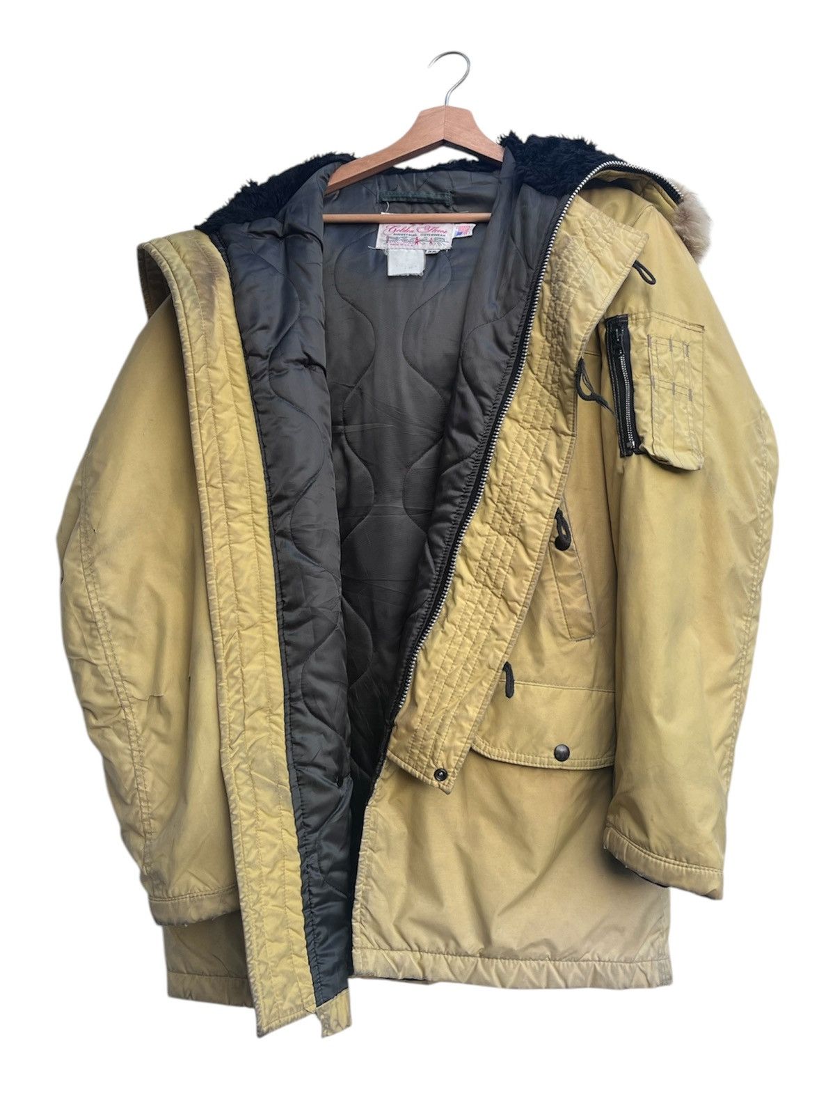 I. Spiewak And Sons Vintage Spiewak Golden Fleece Industrial Outerwear Jacket Size US M / EU 48-50 / 2 - 5 Thumbnail