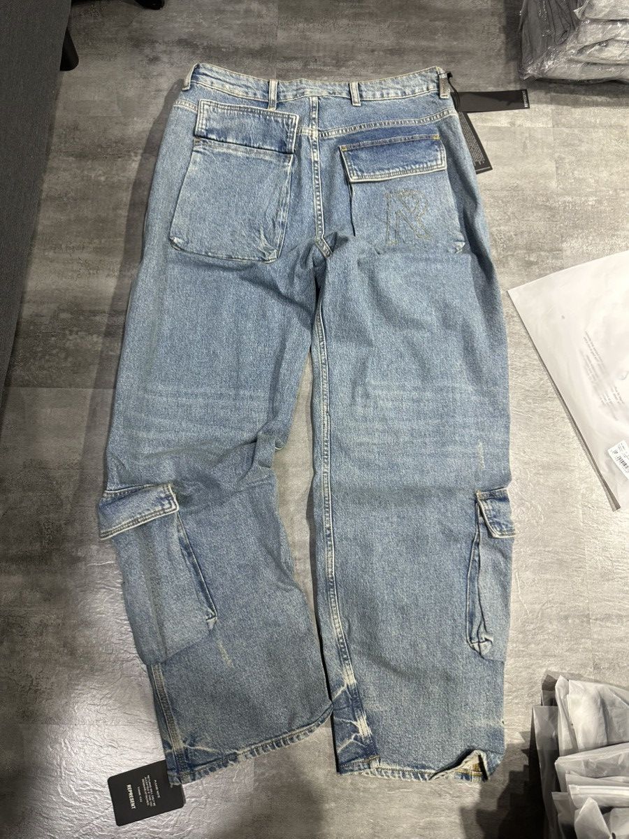 Represent Clo. Represent R3 Cargo Denim Jeans Size US 33 - 3 Thumbnail