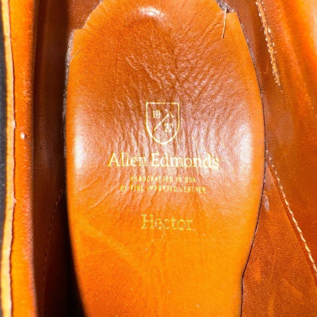 Allen Edmonds Allen Edmonds Hector Black Leather Comfort Derby Dress Shoe Size US 9 / EU 42 - 2 Thumbnail