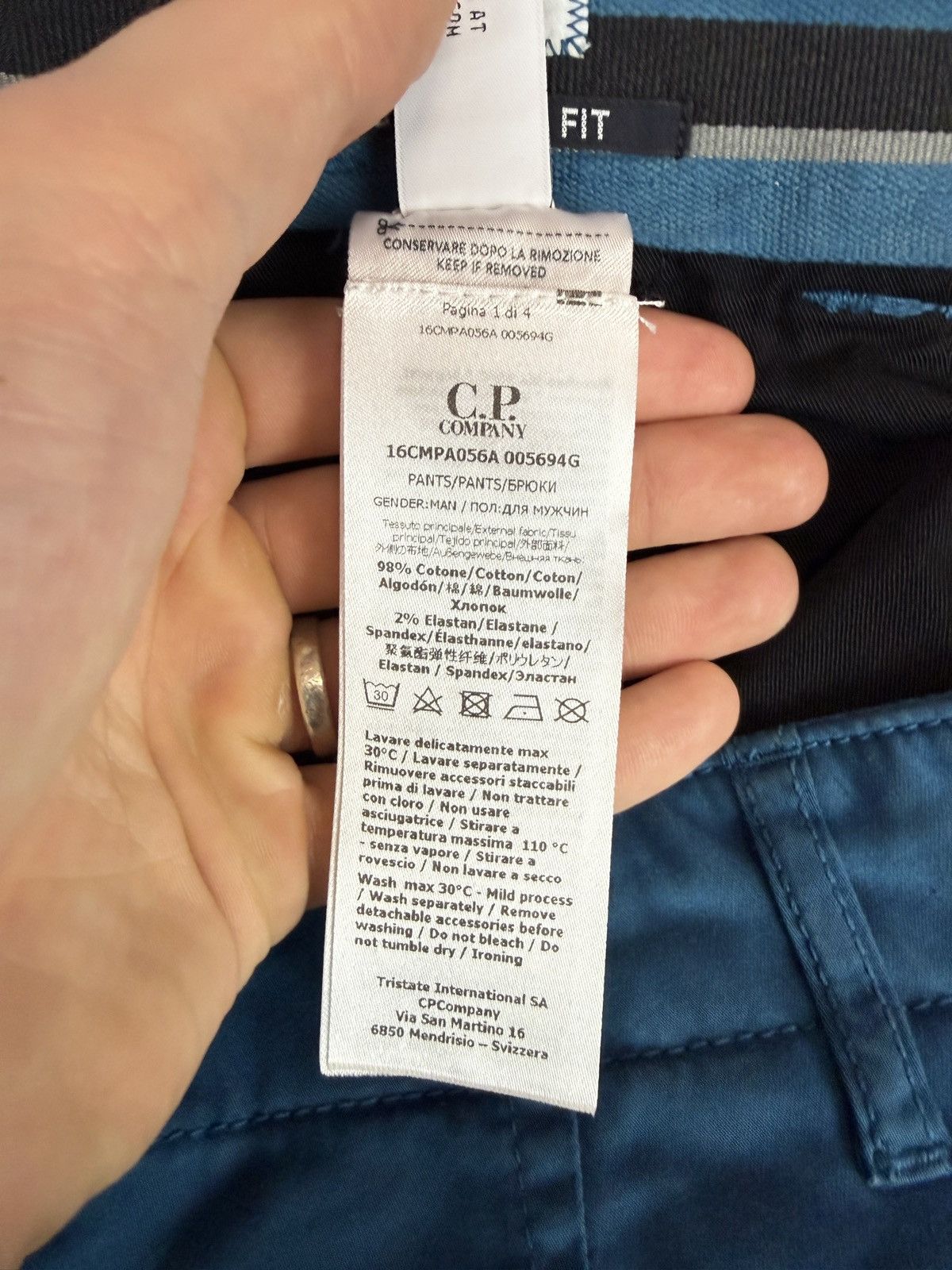 C.P. Company Blue C.P. Company cargo trousers (brand new with tags) Size US 36 / EU 52 - 9 Thumbnail