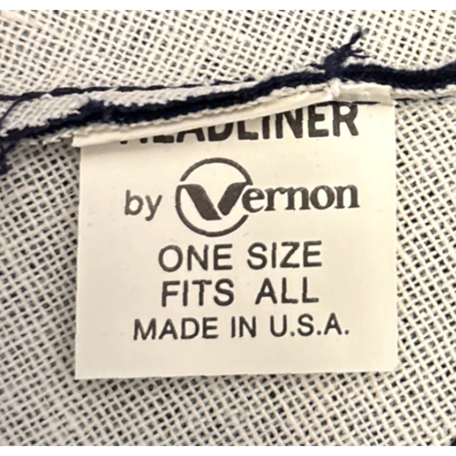 Vintage VINTAGE Vernon Wil Farm Hat Cap Snapback Adjustable Blue Unisex Adults Baseball Cap Cotton Twill Made in USA Size ONE SIZE - 7 Thumbnail
