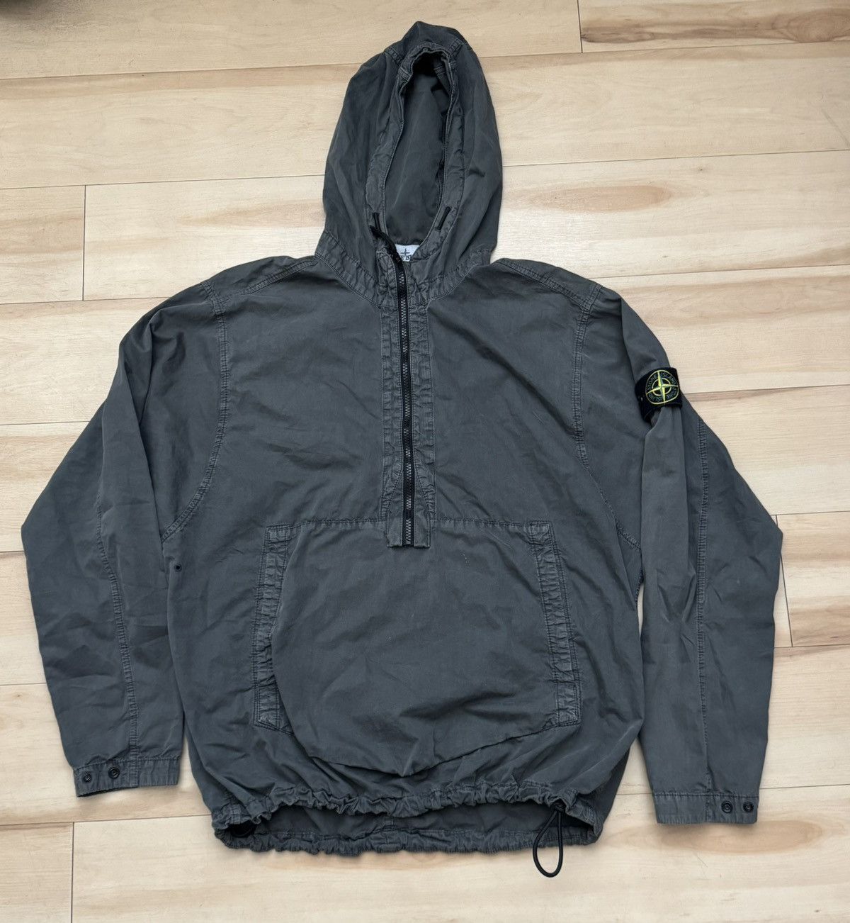Stone Island Stone Island 7915103WN Garment Dye Hooded Anorak Hoodie Size US M / EU 48-50 / 2 - 1 Thumbnail