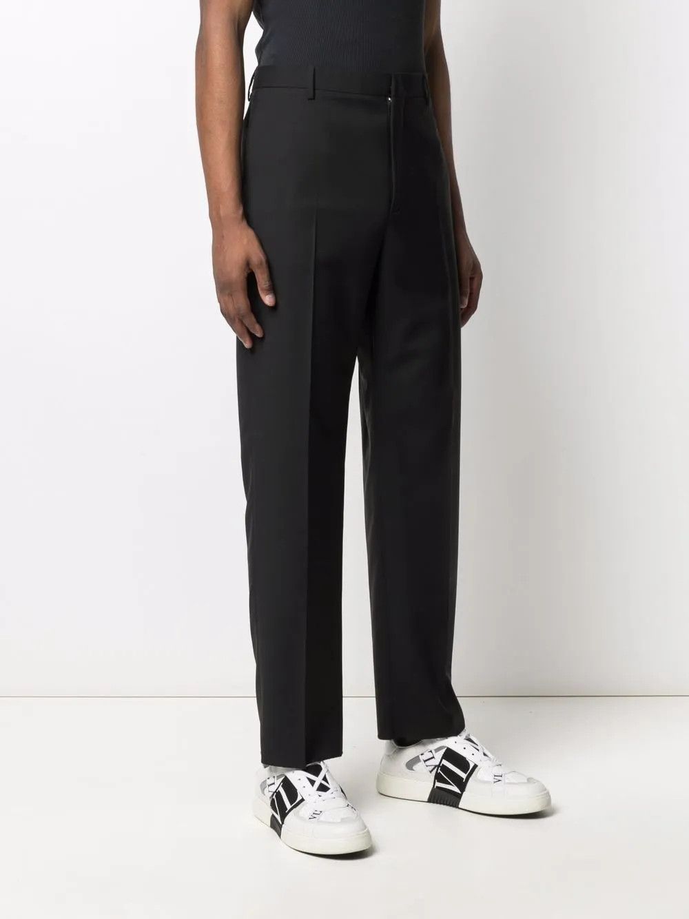 Valentino o1y0525 Casual Pant in Black Size US 30 / EU 46 - 2 Thumbnail