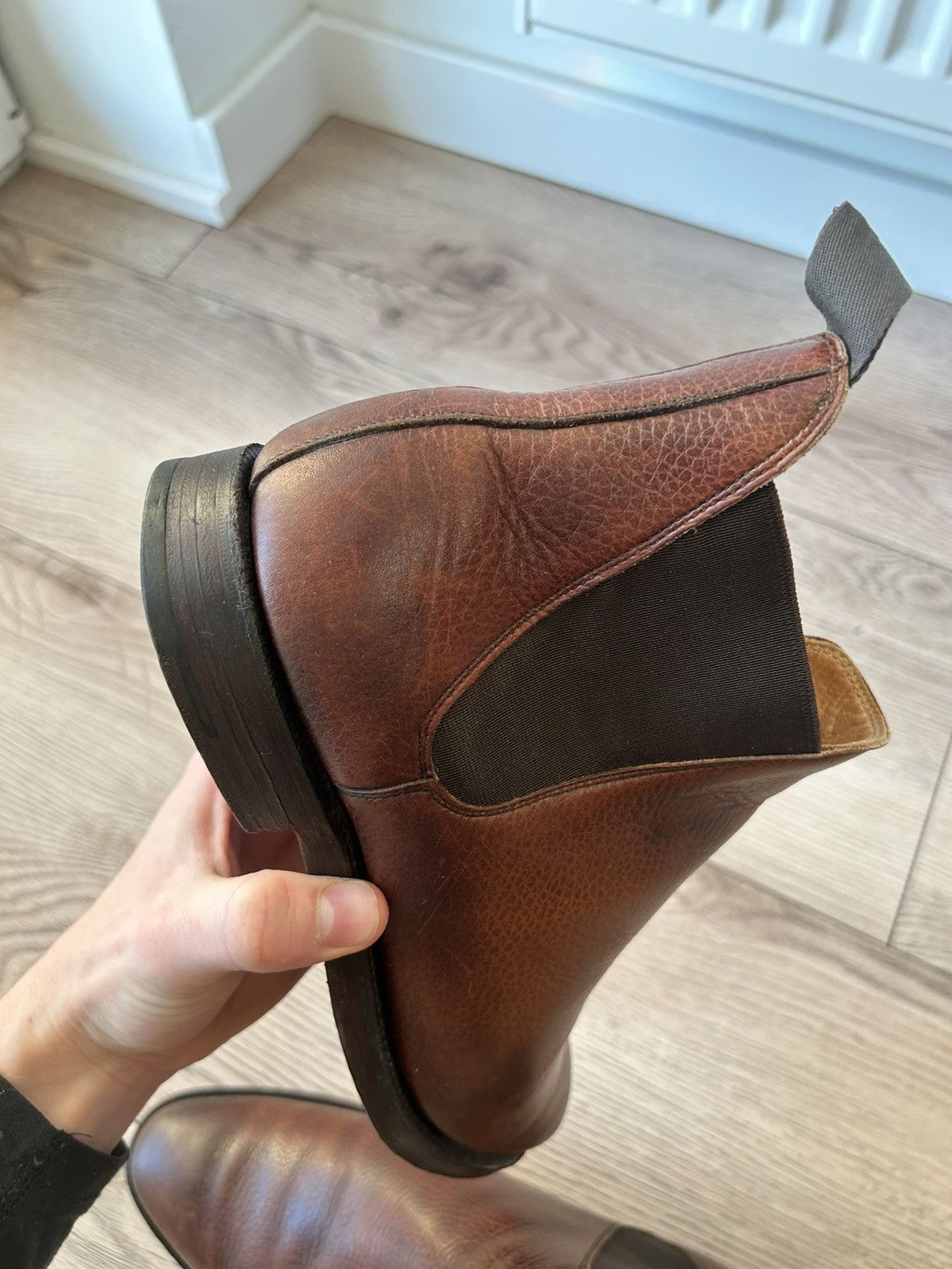 Crockett & Jones Crockett & Jones Chelsea 8 Brown Calf Size US 8 / EU 41 - 8 Thumbnail