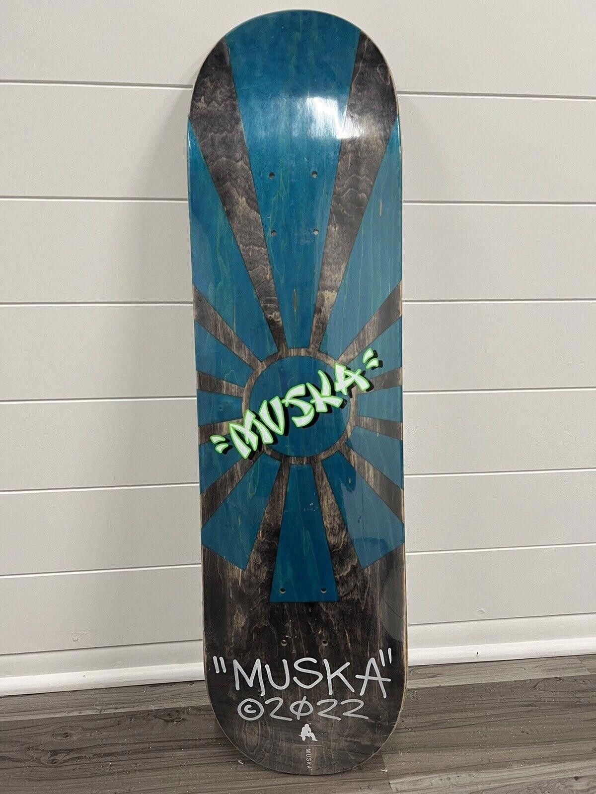 image of Muska X Artist Series 001 - Laser Cut Sun - Limited 9/50 in Blue, Men's