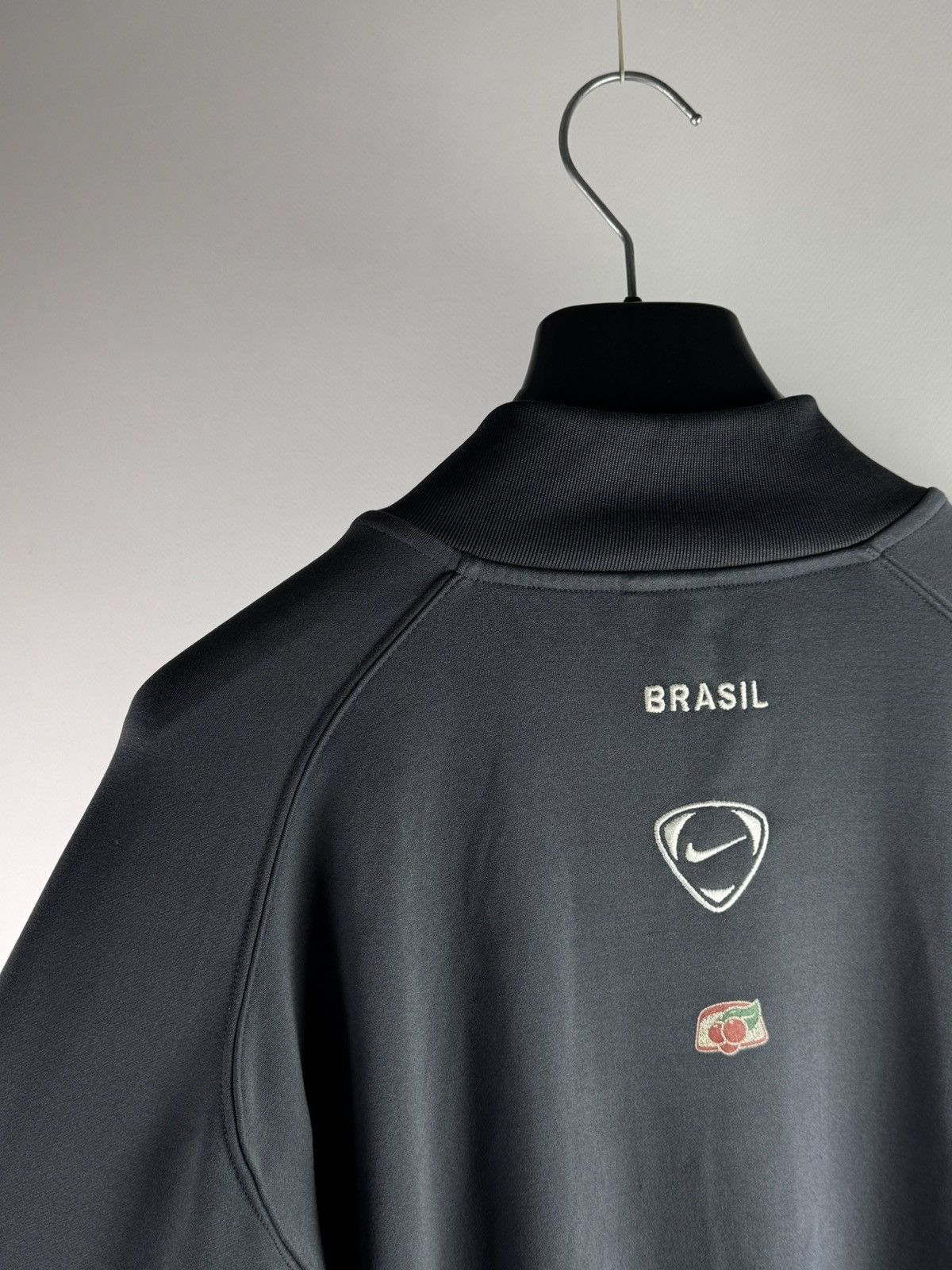 Nike Vintage Brazil Nike Track Jacket World Cup 2006 Gray Size US M / EU 48-50 / 2 - 6 Thumbnail