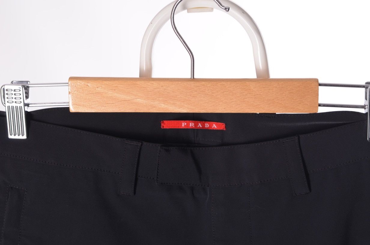Prada Vintage Prada Zipper Pants/Rare Nylon Prada Black Tab Pants Size US 30 / EU 46 - 6 Thumbnail
