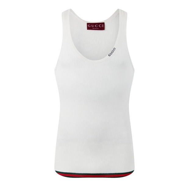 Gucci GUCCI Silk Tank Top Size US M / EU 48-50 / 2 - 1 Thumbnail