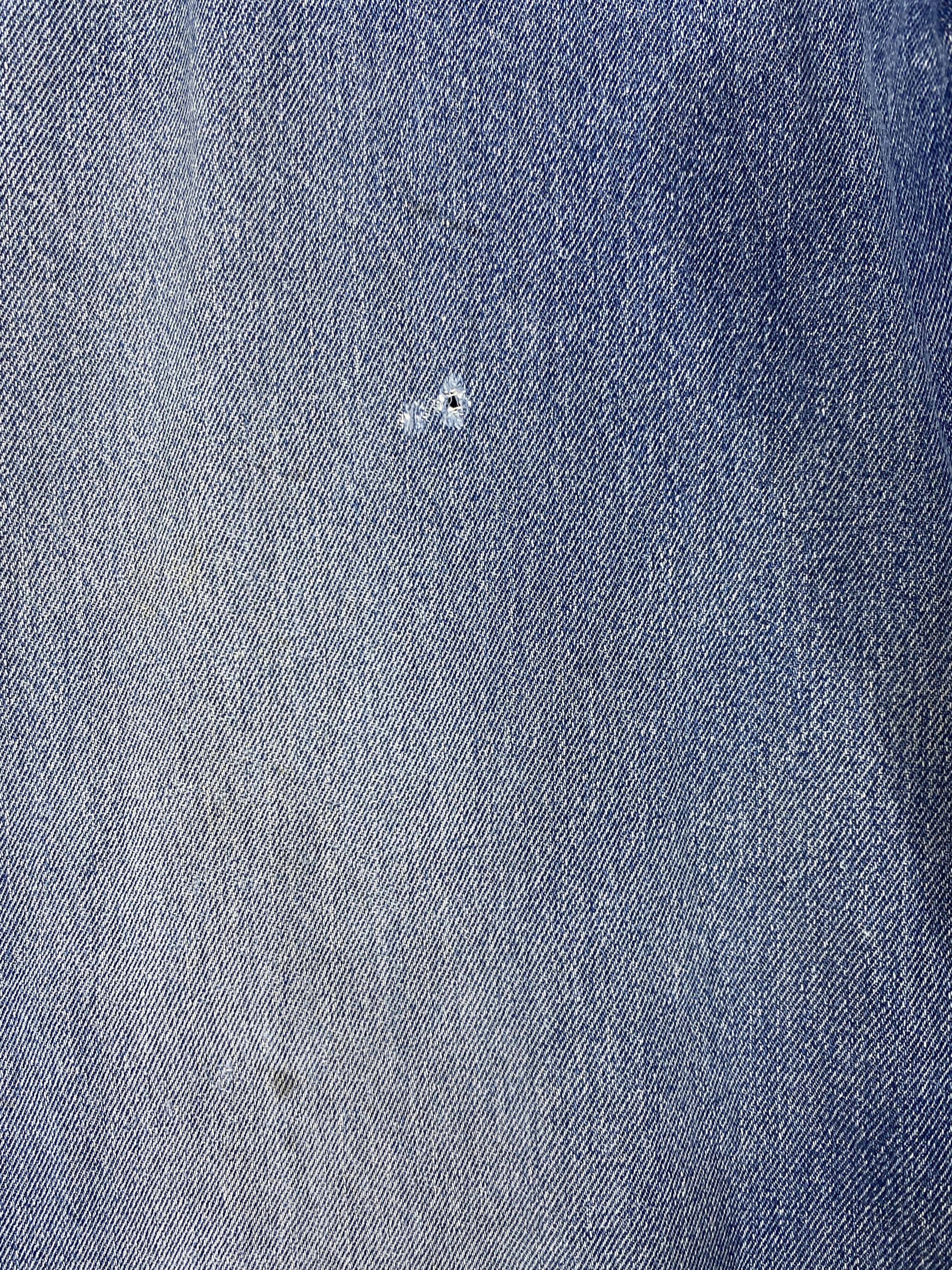 Japanese Brand Vintage Gin Washi Baggy Distressed Jeans 31x30 Denim- JN3827 Size US 31 - 14 Thumbnail