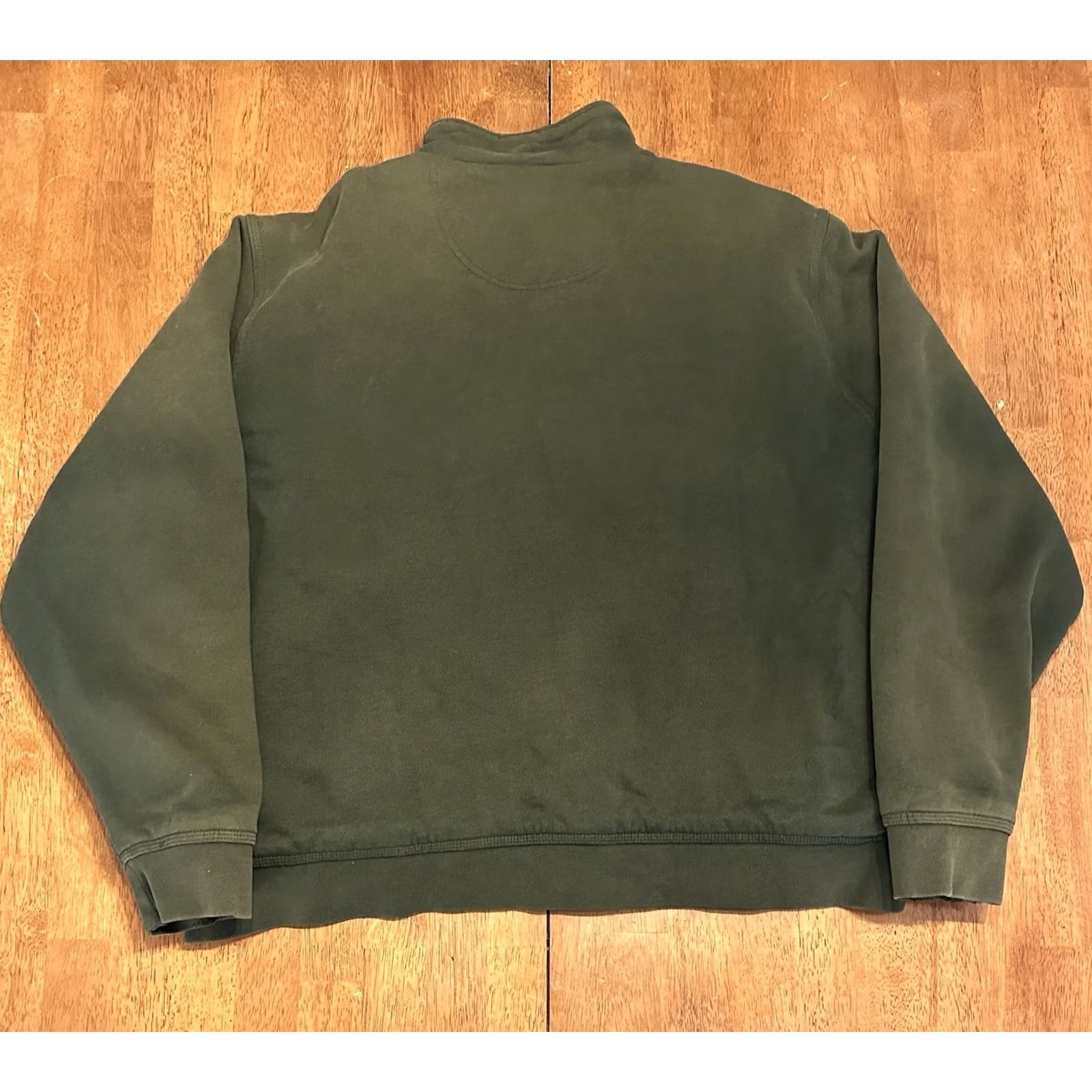 Vintage LL Bean Katahdin Iron Works Sherpa Lined Jacket XL Green Sun Faded Size US XL / EU 56 / 4 - 3 Thumbnail