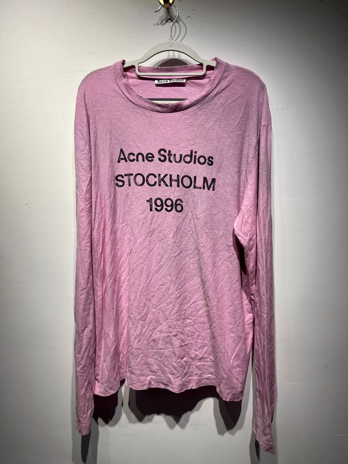 Acne Studios Acne Studios Printed Pink T-Shirt M Women Size M / US 6-8 / IT 42-44 - 1 Thumbnail