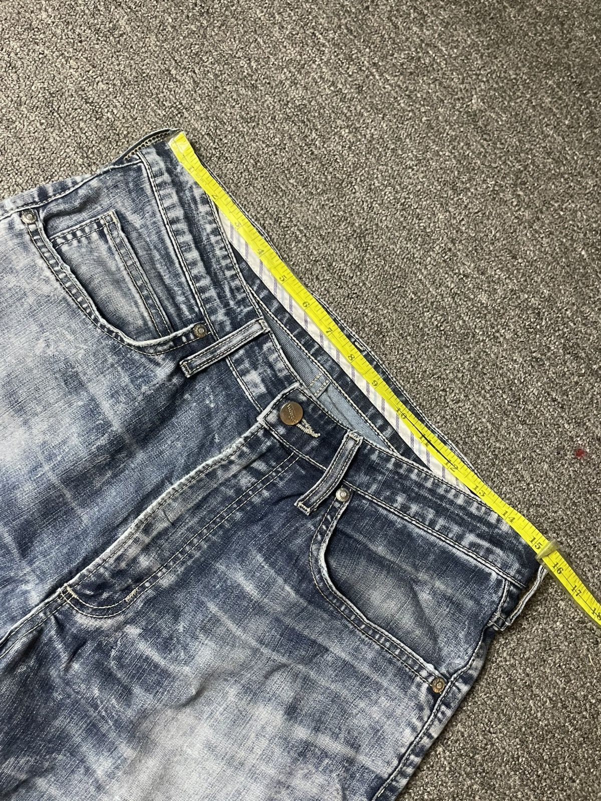 Vintage × Wrangler Wrangler Apparel Acid Wash Straight Cut Jeans (111) Size US 31 - 4 Thumbnail