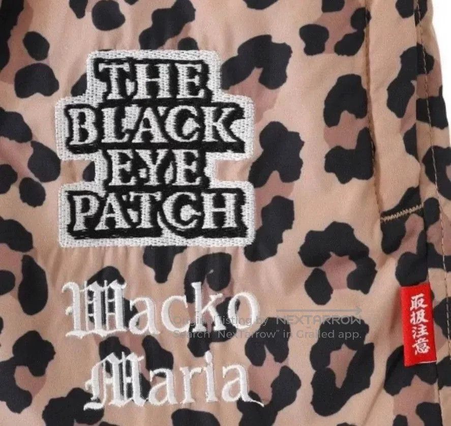 Wacko Maria leopard print nylon track pants. Size US 30 / EU 46 - 3 Thumbnail