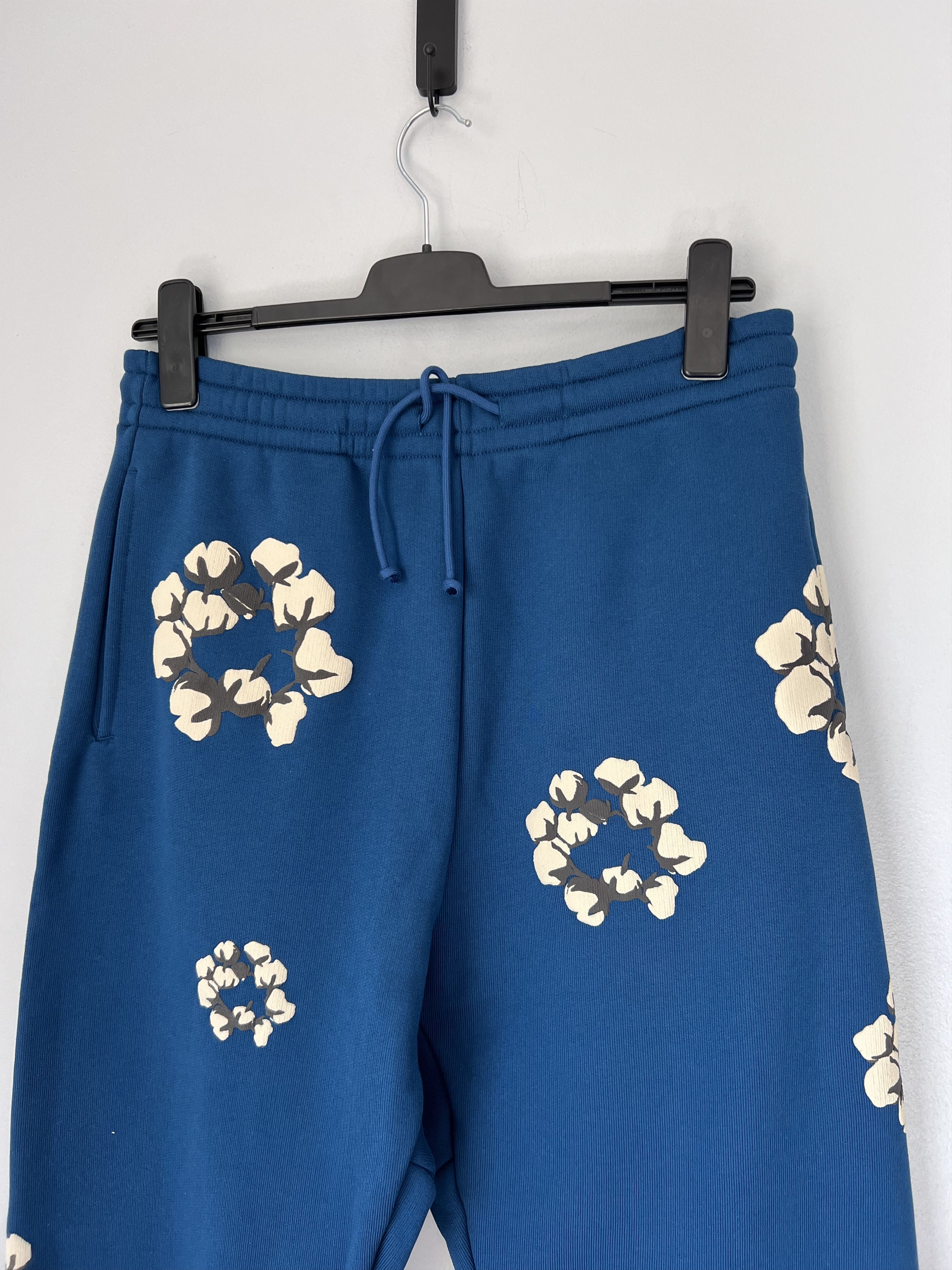 Cactus Plant Flea Market × DENIM TEARS CPFM Denim Tears Cotton Wreath Sweatsuit in Navy Blue Size US L / EU 52-54 / 3 - 8 Thumbnail