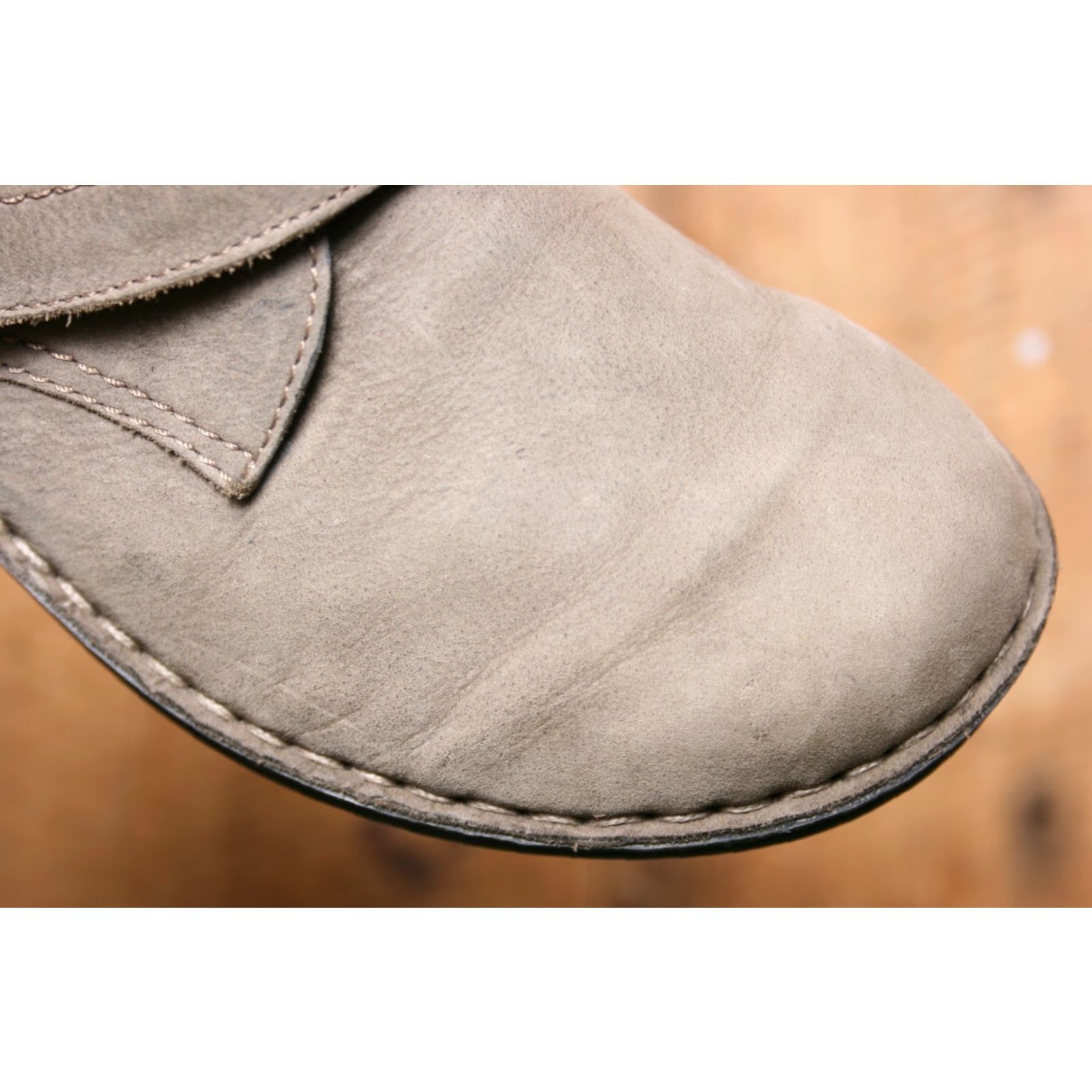 Vintage Finn Comfort Aurora Taupe Leather "Easy Strap" Loafers UK 5.5 Women Taupe Leather W Loafer Vintage? (if applicable) Size US 6 / IT 36 - 7 Thumbnail