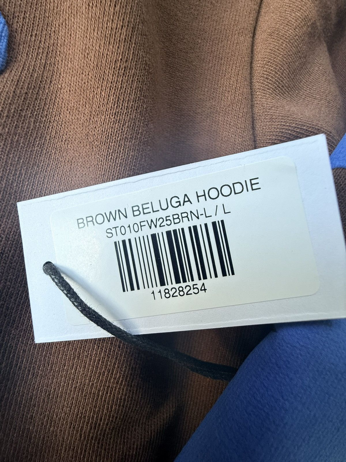 Sp5der Sp5der Brown Beluga hoodie size L Size US L / EU 52-54 / 3 - 7 Thumbnail