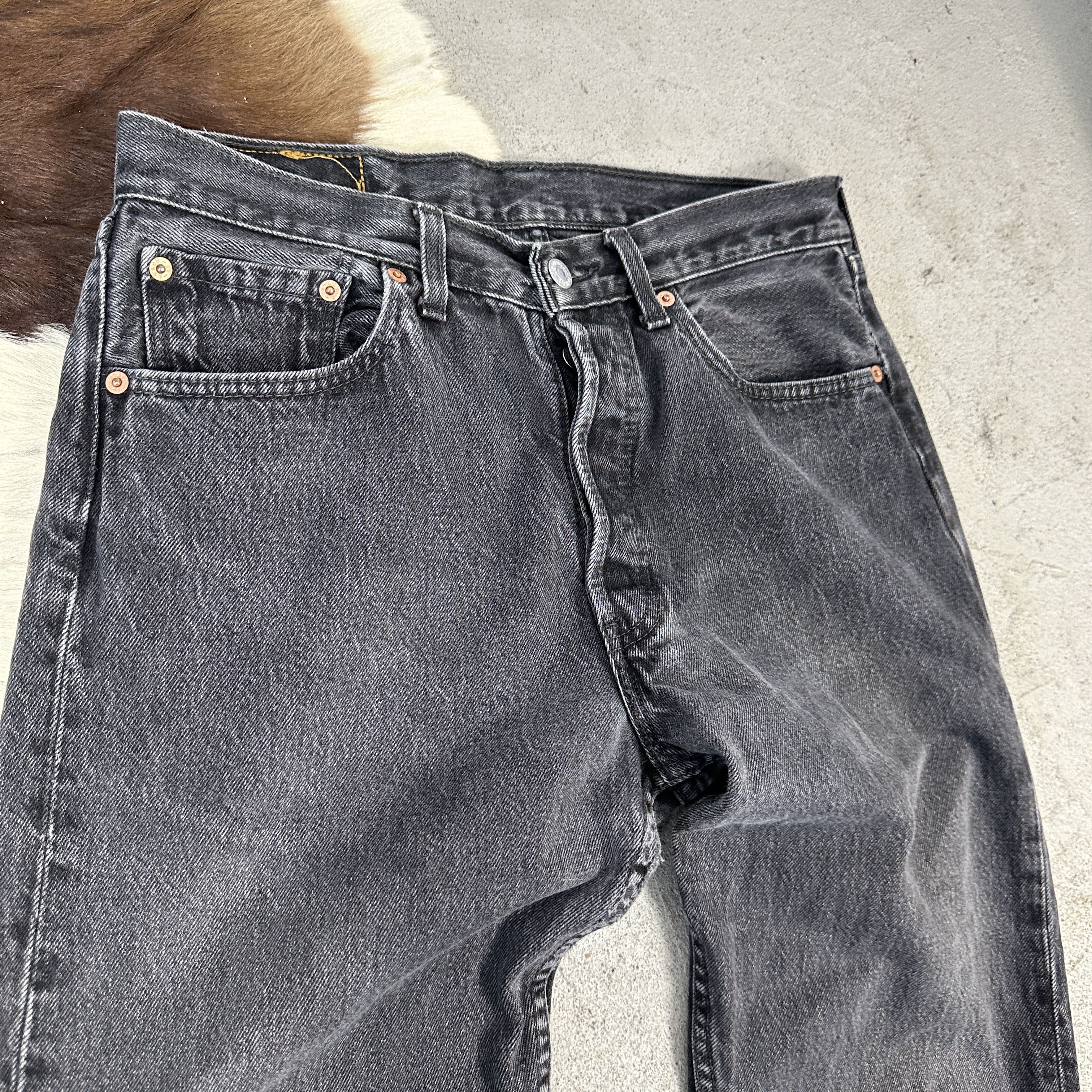 Levi's × Vintage Vintage Denim Y2K Streetwear Casual Levi’s 501 Jeans Size US 32 / EU 48 - 5 Thumbnail