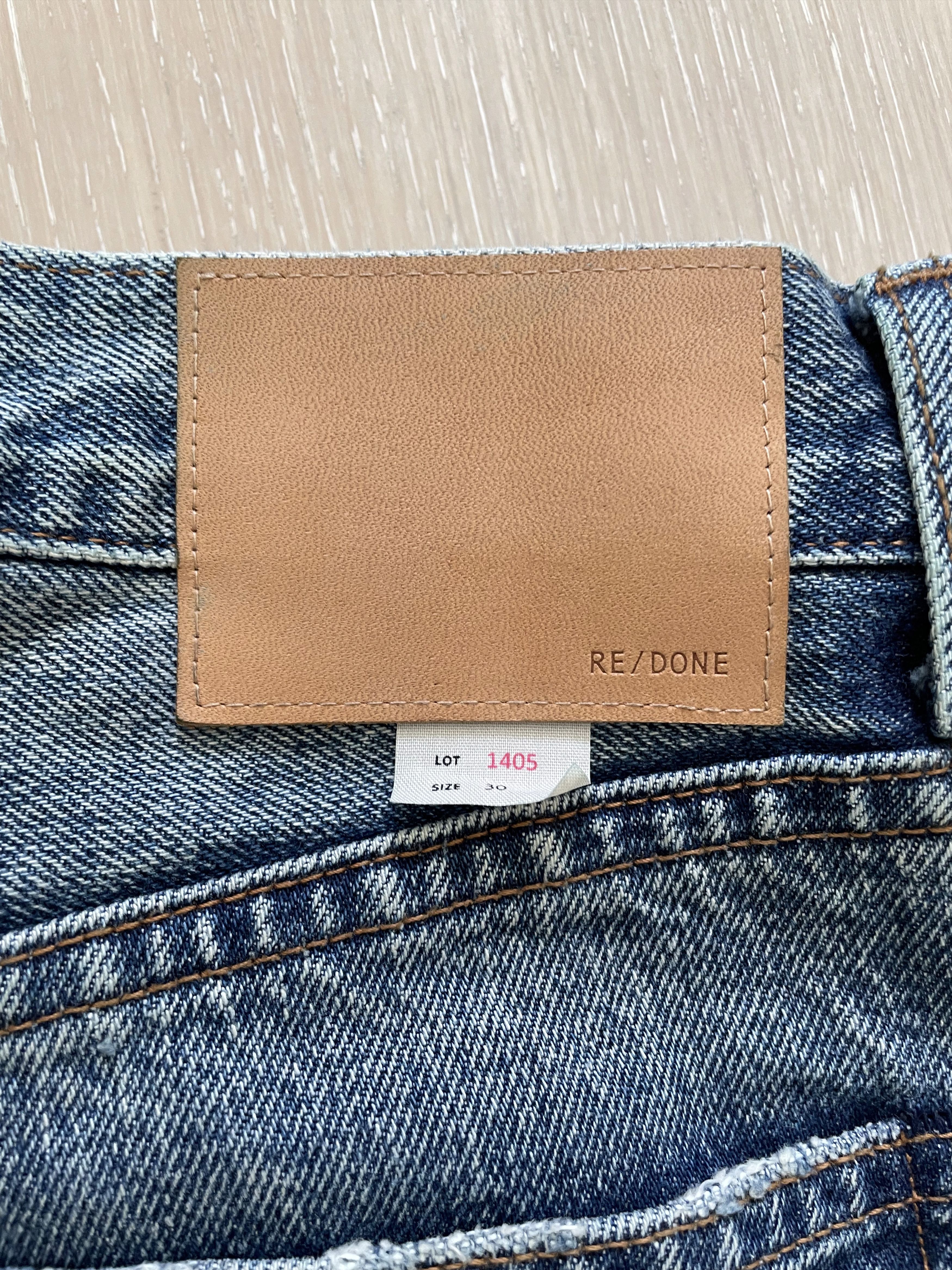 RE/DONE 1405 Slim Re/Done Denim Size US 32 / EU 48 - 3 Thumbnail
