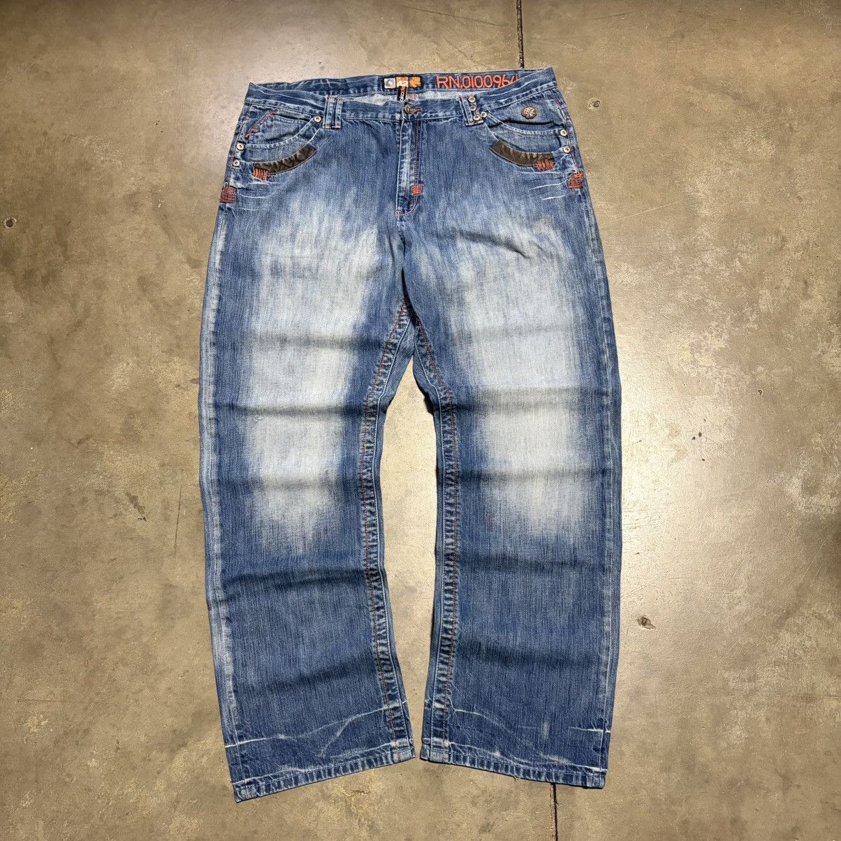 Akademiks Vintage Akademiks Denim Jeans Wide Leg Baggy Skater Y2K JNCO Size US 42 / EU 58 - 6 Thumbnail