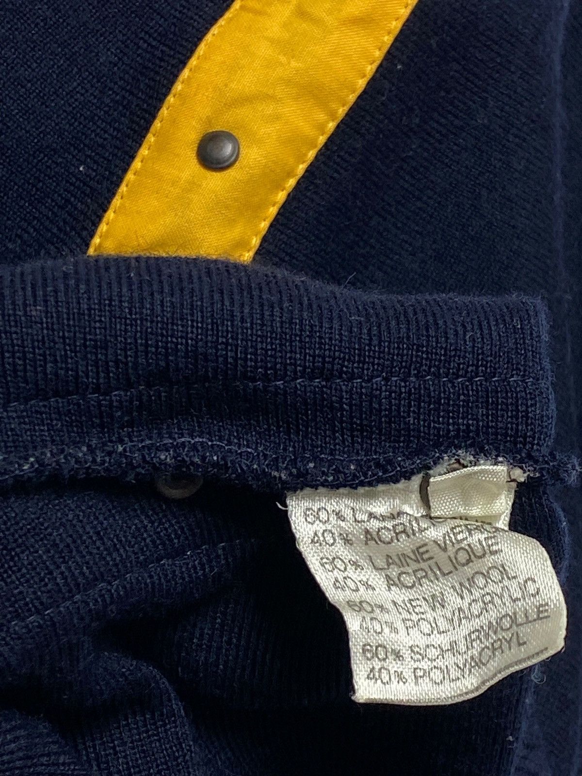 Paul & Shark 90s Vintage PAUL SHARK Sweater Sweatshirt Navy Colour Size US M / EU 48-50 / 2 - 5 Thumbnail