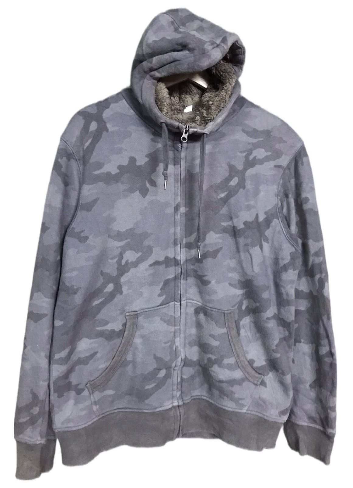 Uniqlo Camo Hoodie Fullzip