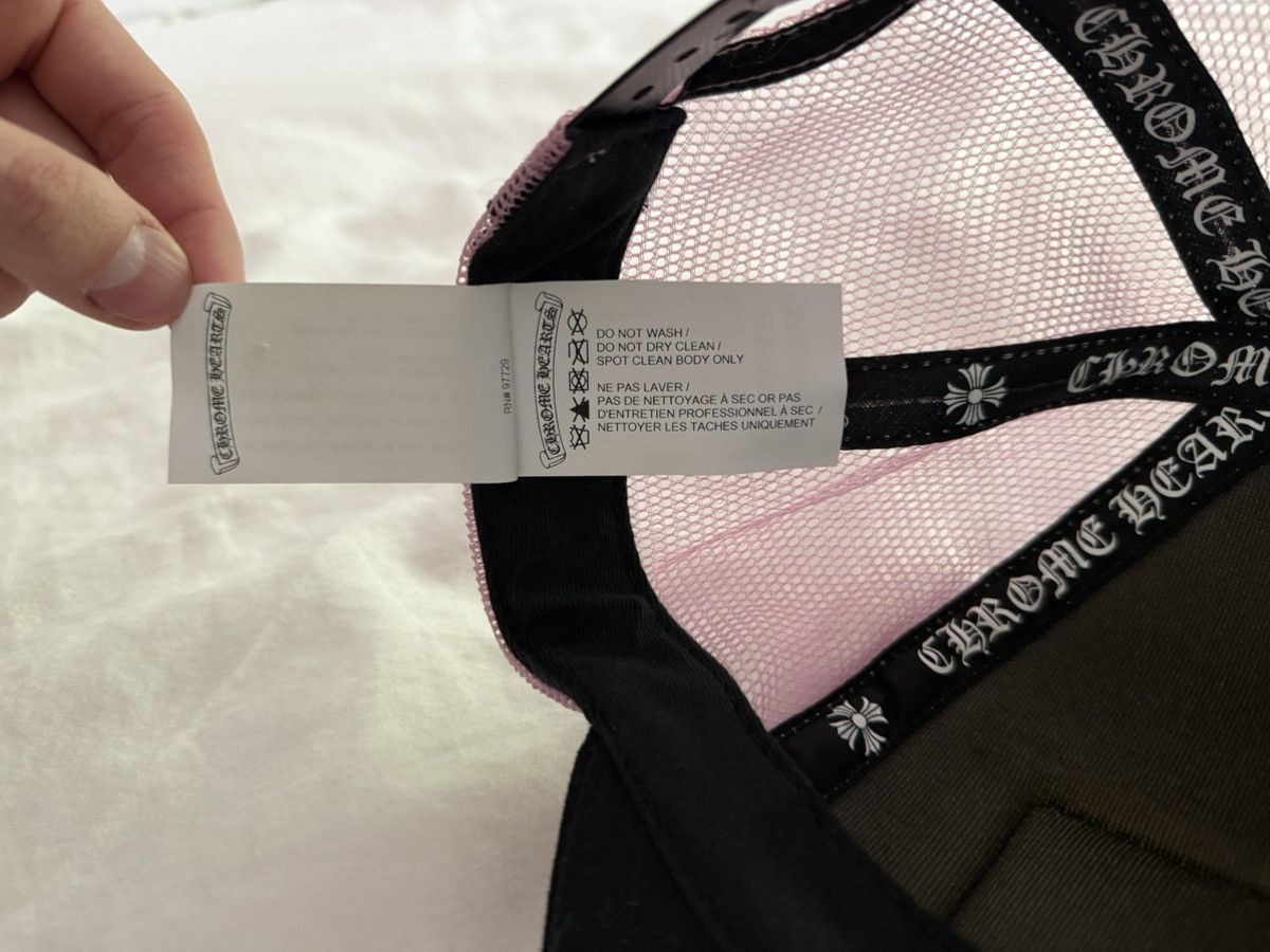 Chrome Hearts Pink Chrome Hearts Trucker Hat Size ONE SIZE - 5 Thumbnail