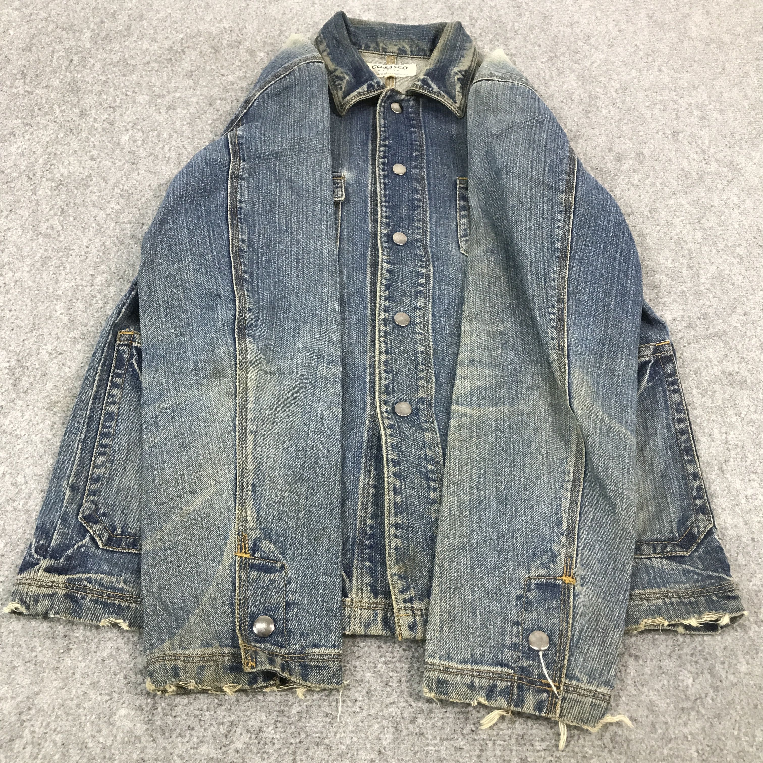 Japanese Brand DENIM CORISCO JACKET Size US L / EU 52-54 / 3 - 8 Thumbnail
